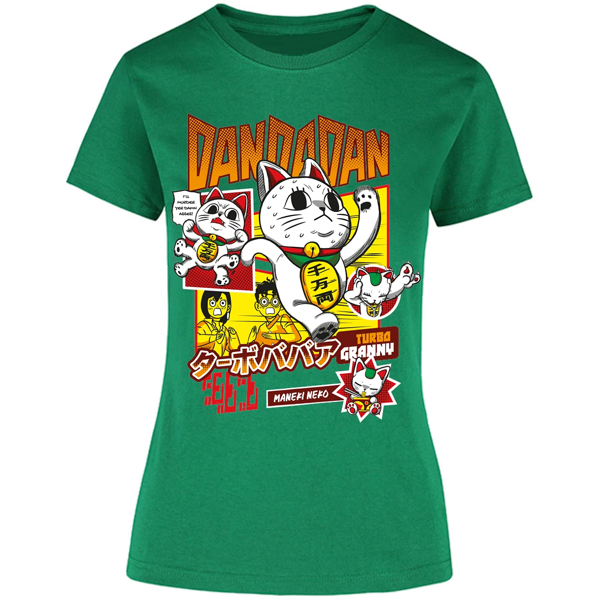 Blusa Dandadan Turbo Granny Blusa para Mujer 1