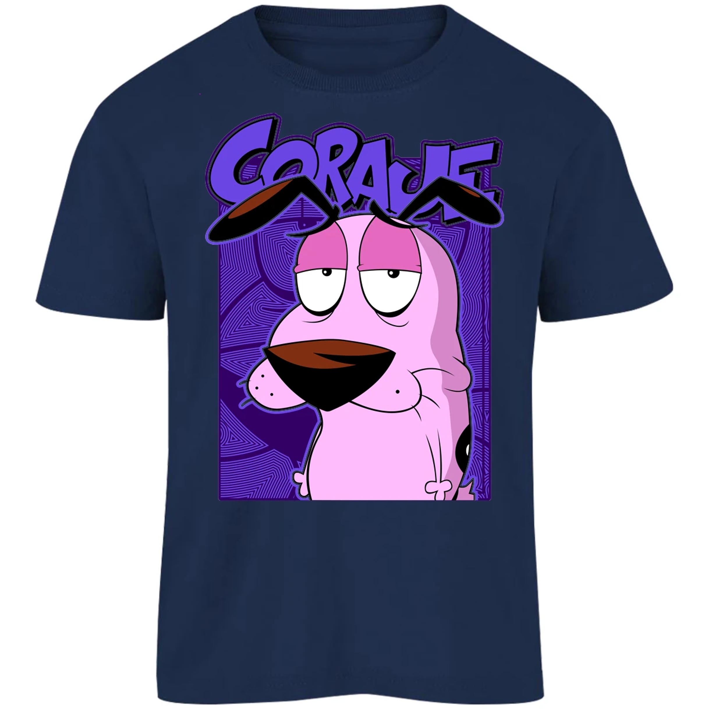 Playera Es De Series Y Peliculas Coraje para Niño 2