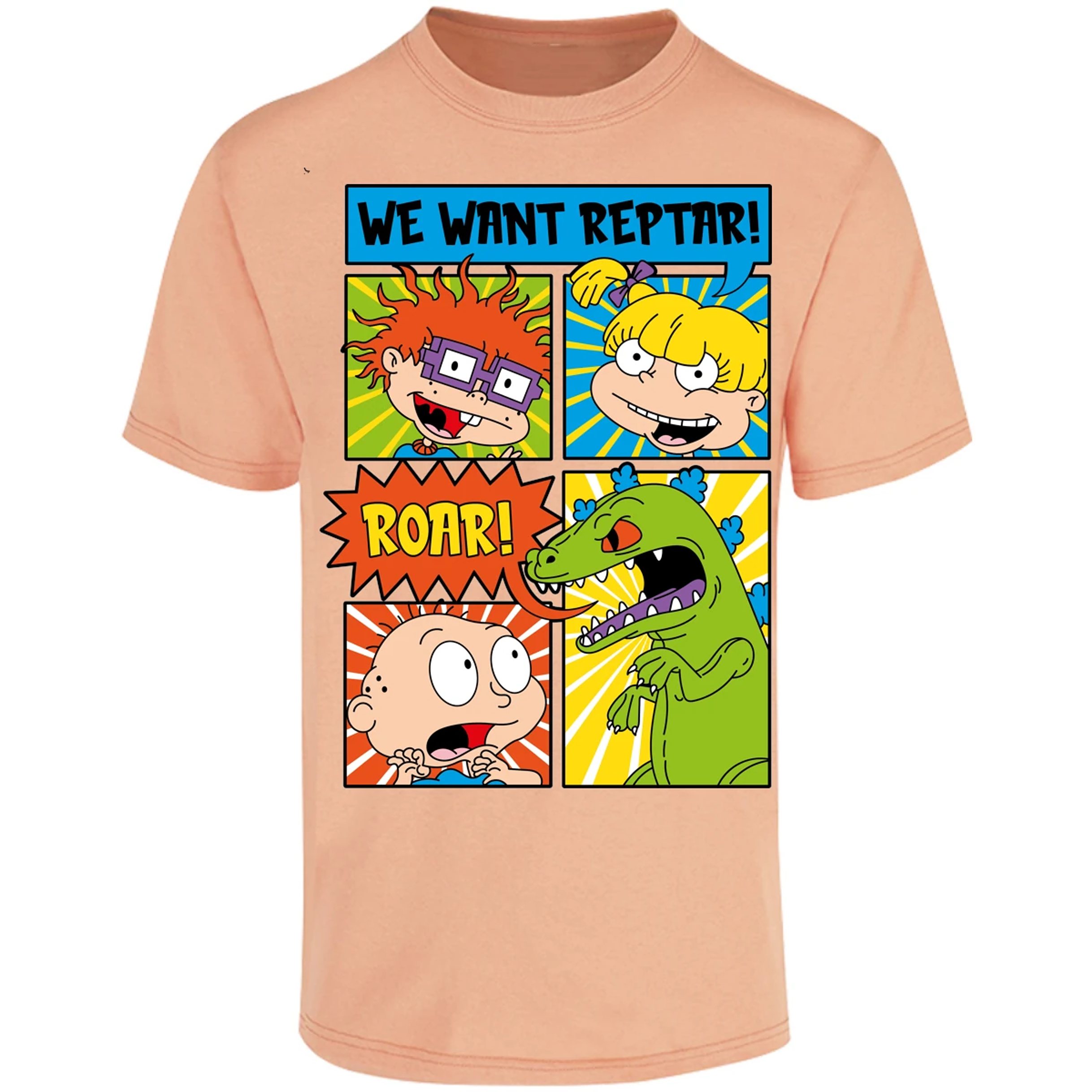 Playera Es De Series Y Peliculas We Want Reptar Rugrats para Adulto 14