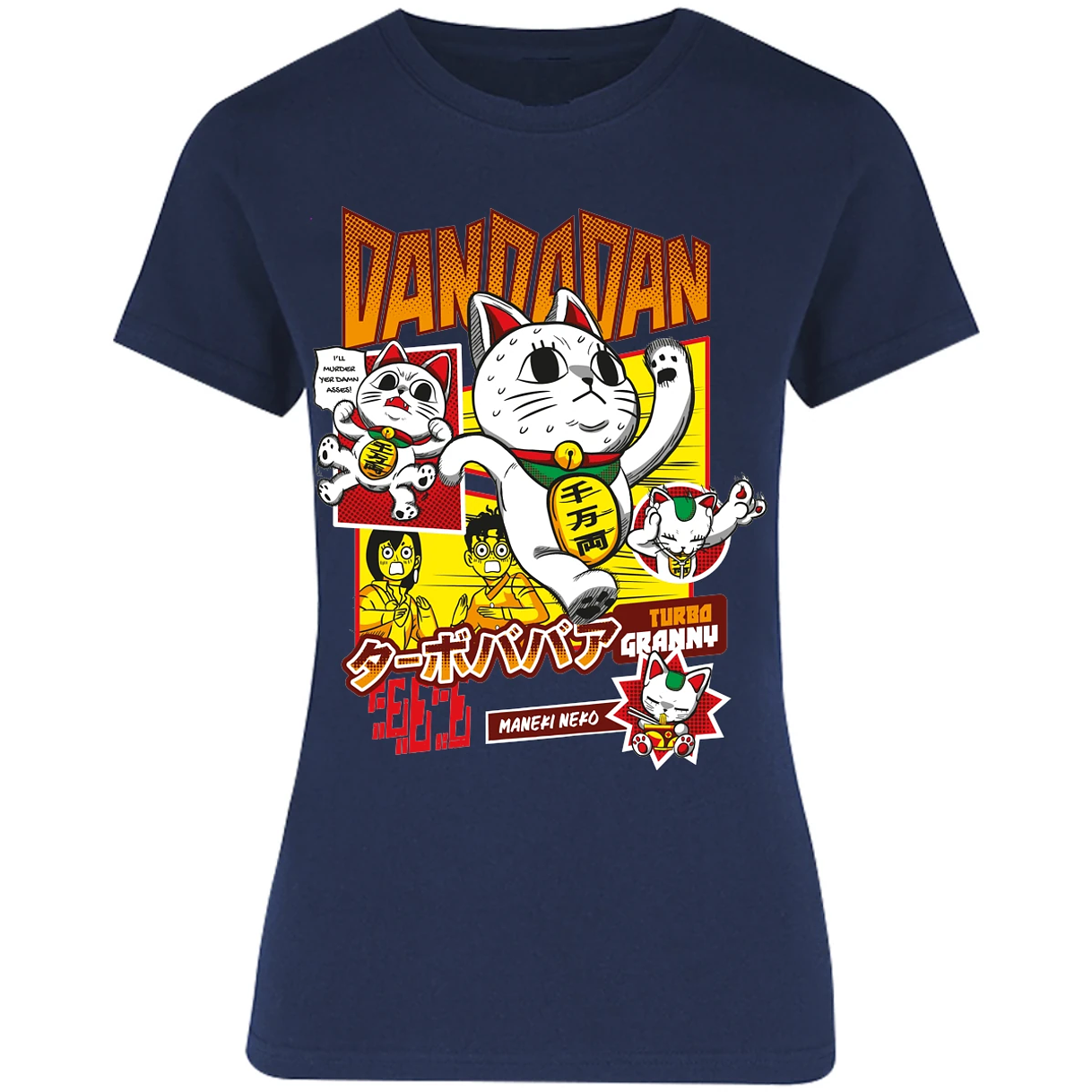 Blusa Dandadan Turbo Granny Blusa para Mujer 9