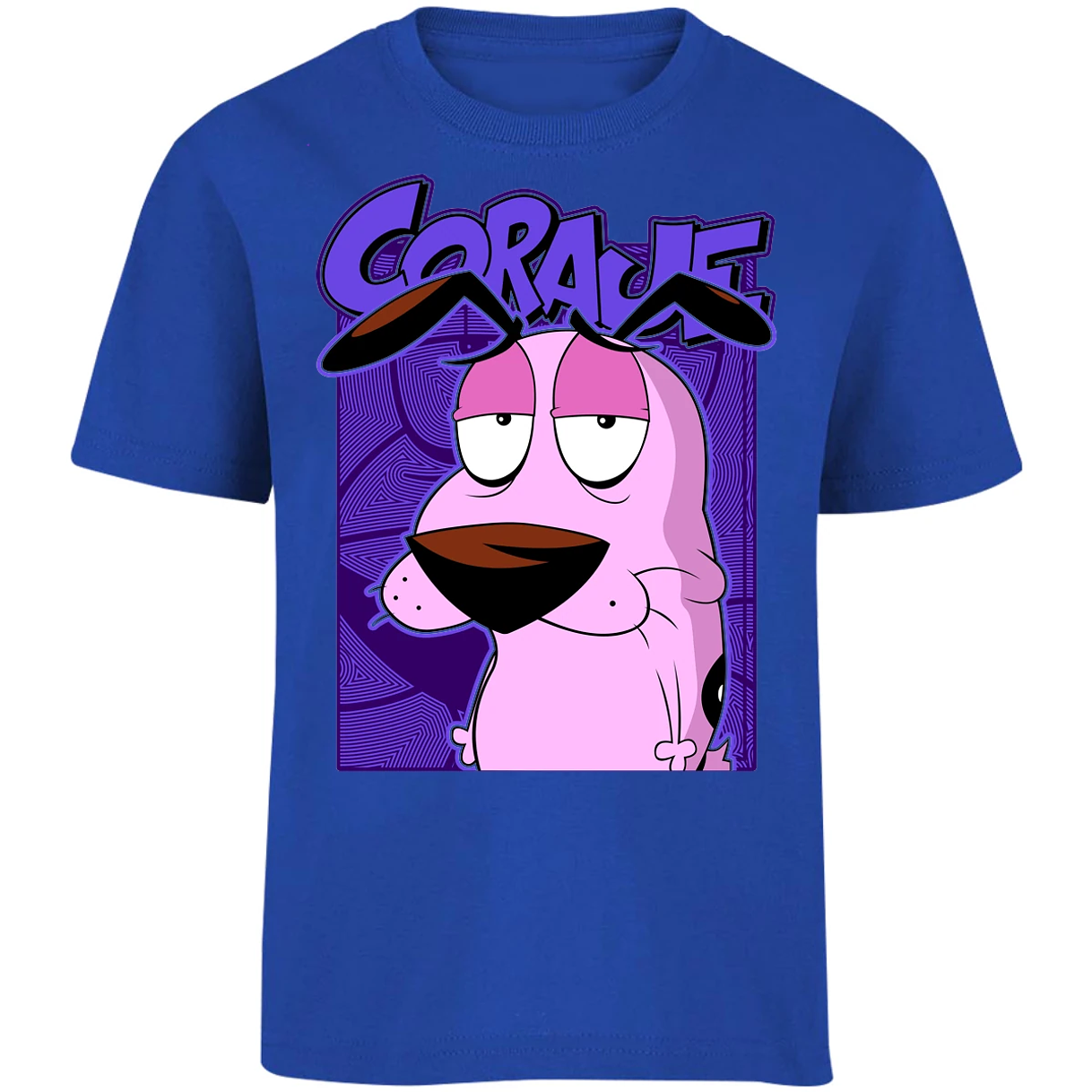 Playera Es De Series Y Peliculas Coraje para Niño 3