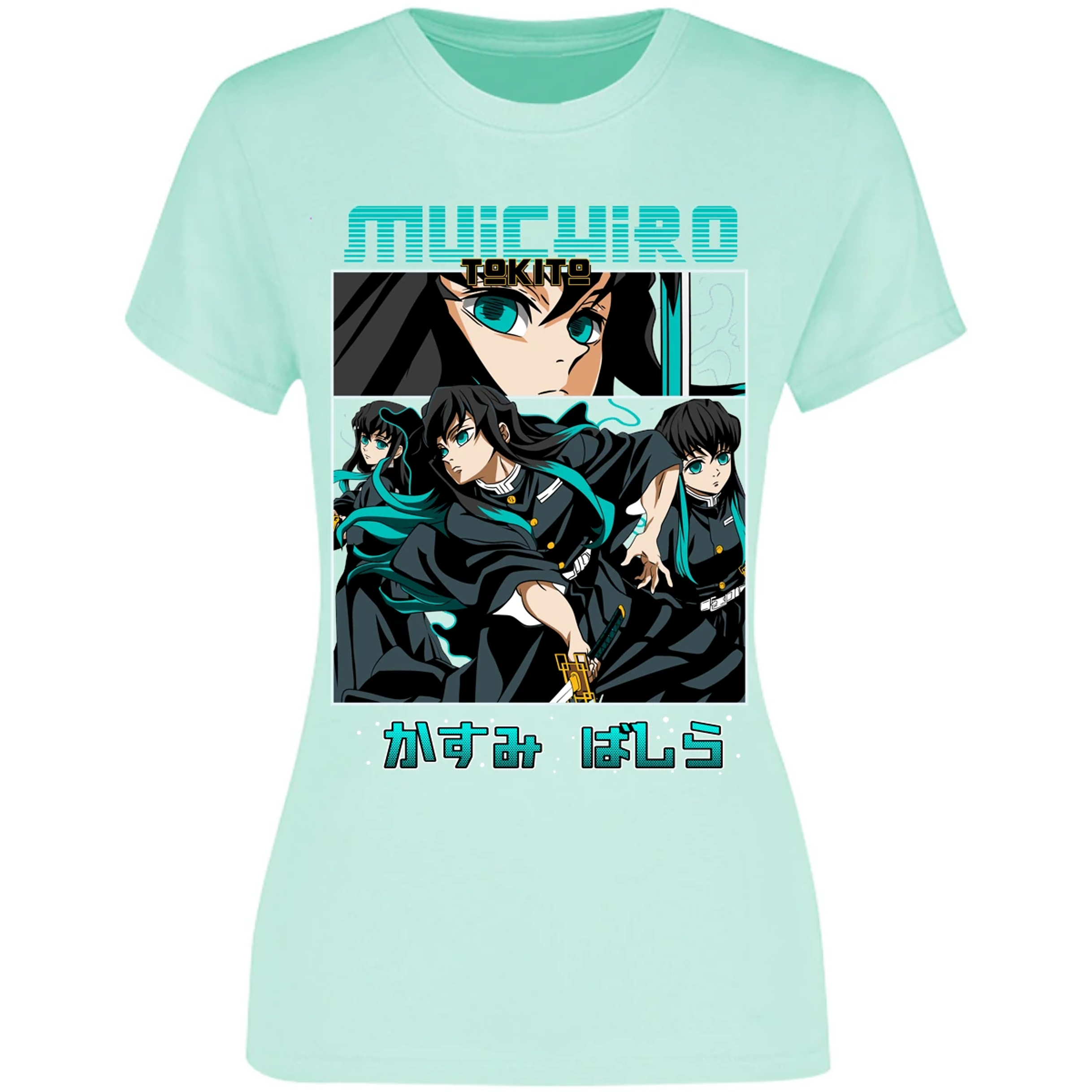 Blusa Demon Slayer Tokito Anime Blusa para Mujer 17