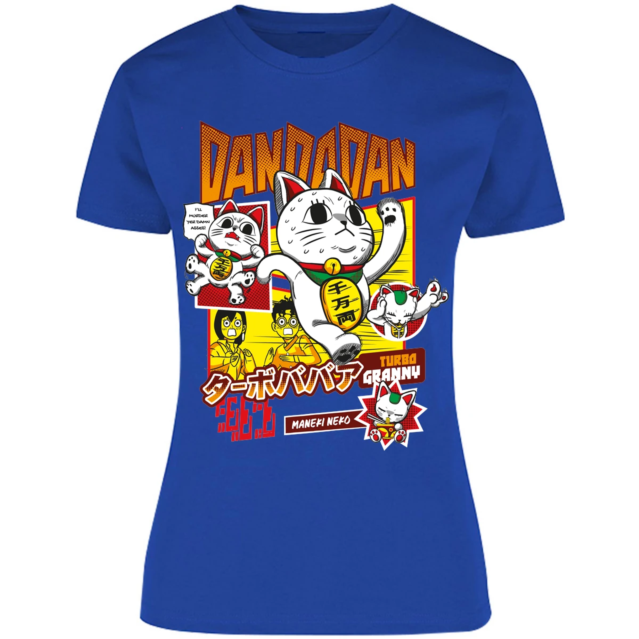 Blusa Dandadan Turbo Granny Blusa para Mujer 13