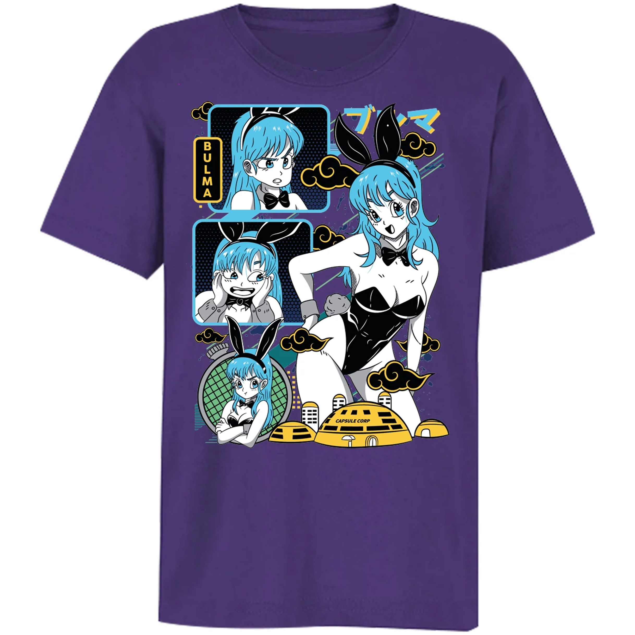 Playera Dragon Ball Bulma para Niño 10