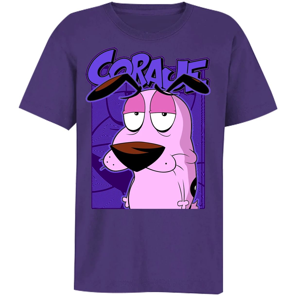 Playera Es De Series Y Peliculas Coraje para Niño 10