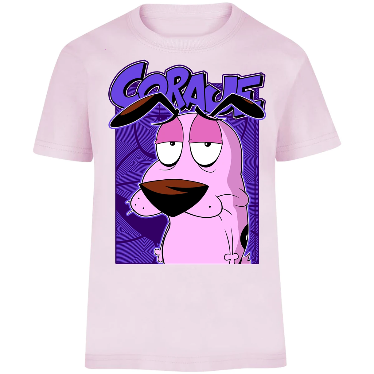 Playera Es De Series Y Peliculas Coraje para Niño 11