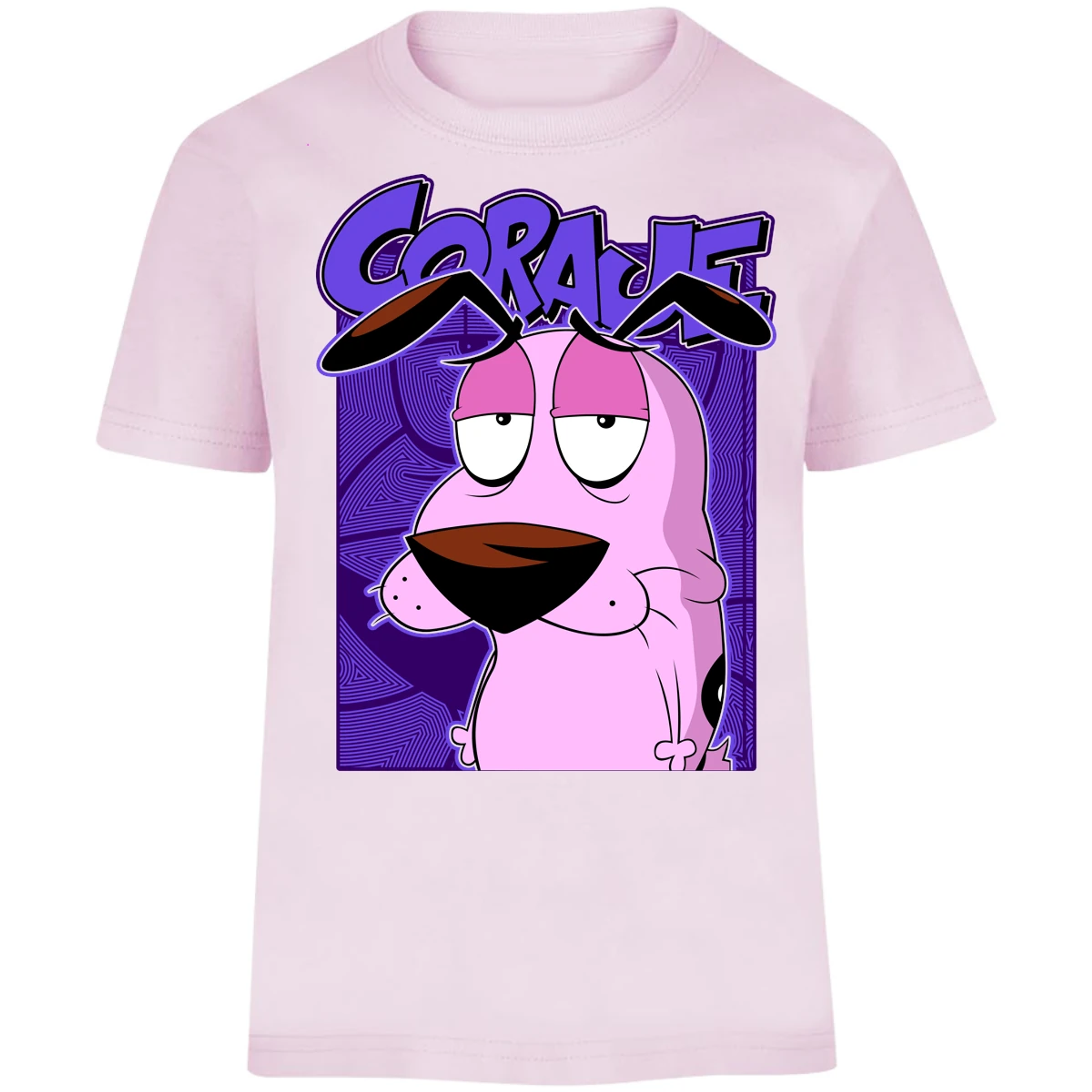 Playera Es De Series Y Peliculas Coraje para Niño 11