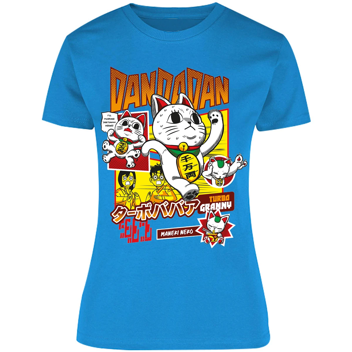 Blusa Dandadan Turbo Granny Blusa para Mujer 3