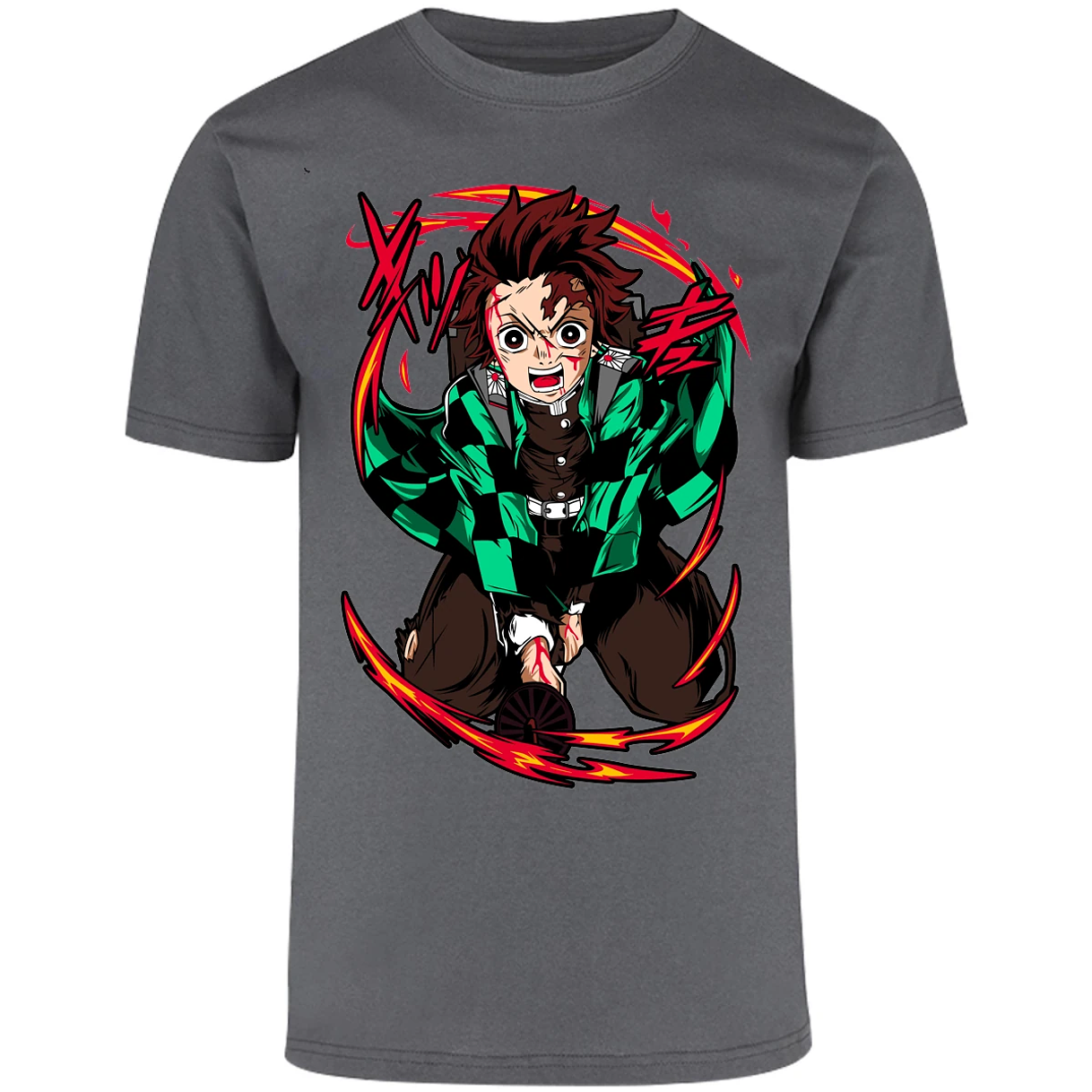 Playera Demon Slayer Tanjiro Anime para Adulto 16