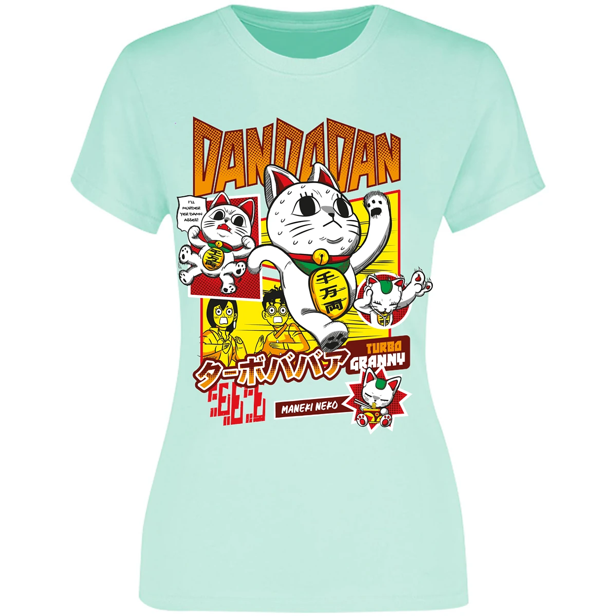 Blusa Dandadan Turbo Granny Blusa para Mujer 11