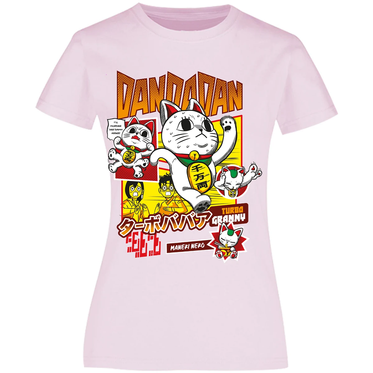 Blusa Dandadan Turbo Granny Blusa para Mujer 12