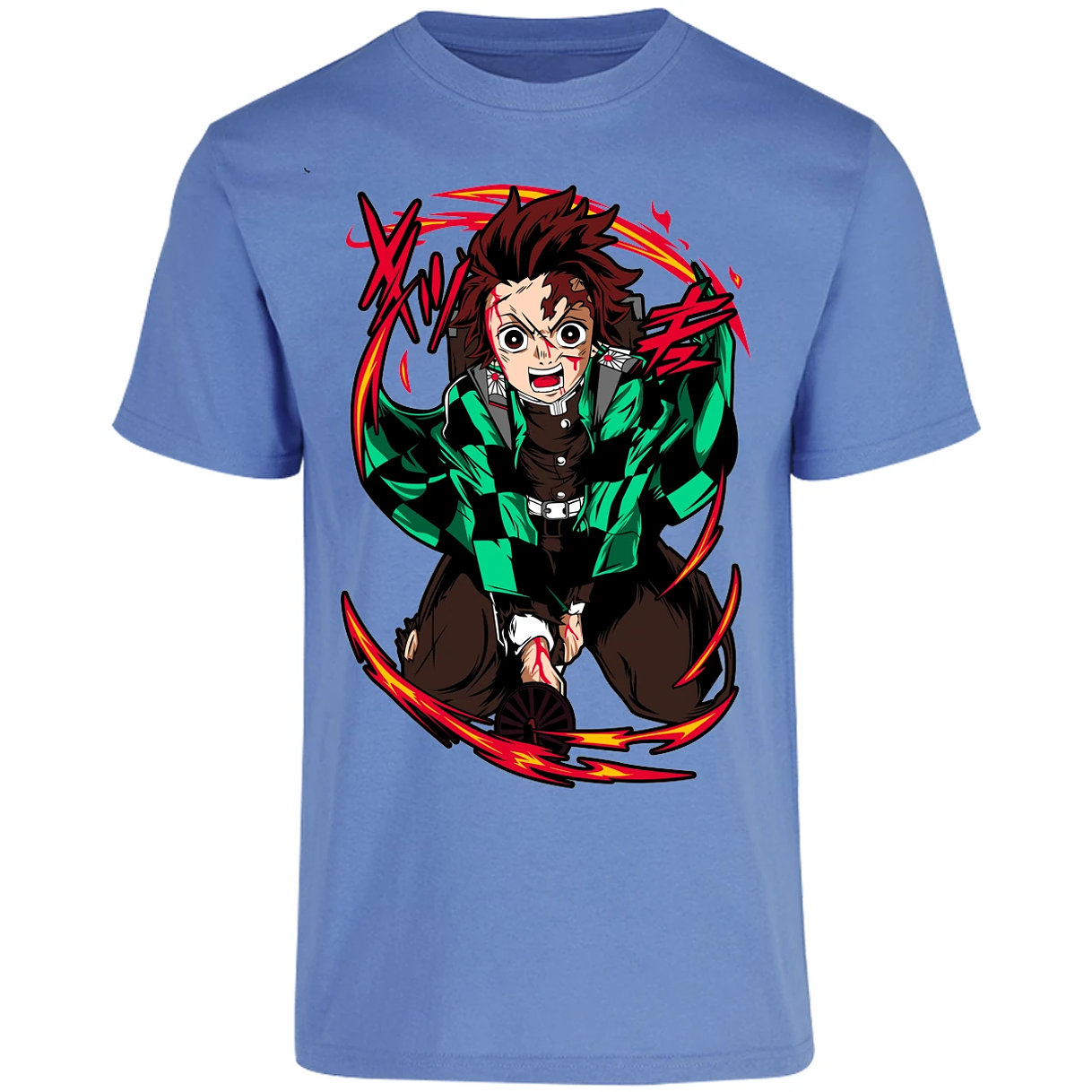 Playera Demon Slayer Tanjiro Anime para Adulto 3