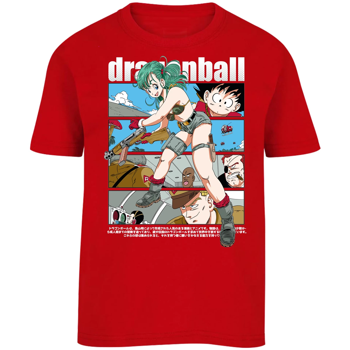 Playera Dragon Ball Bulma Dragon Ball para Niño 6