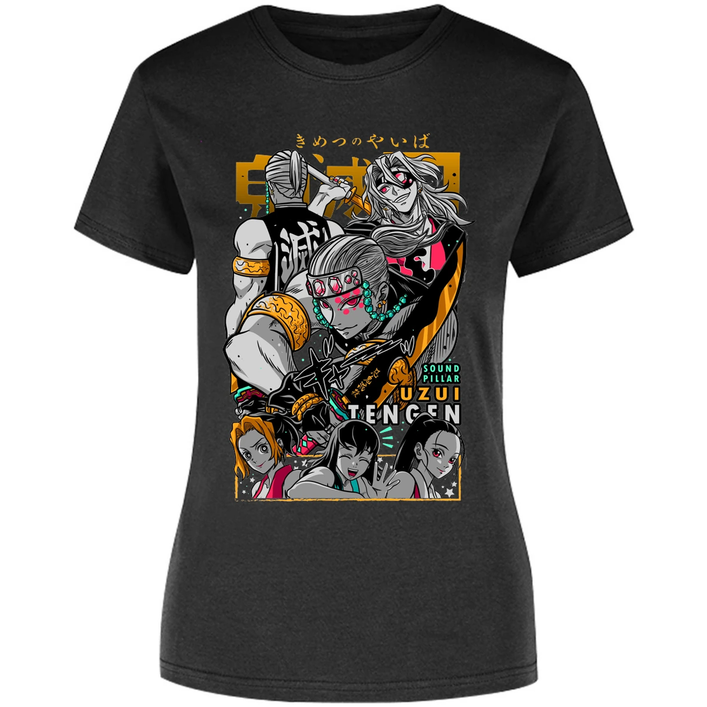 Blusa Demon Slayer Tengen Uzui Blusa para Mujer 16