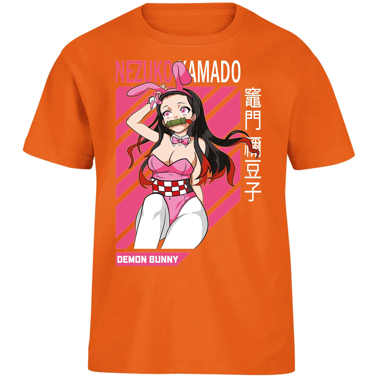 Playera Demon Slayer Nezuko Waifu Anime para Niño 1