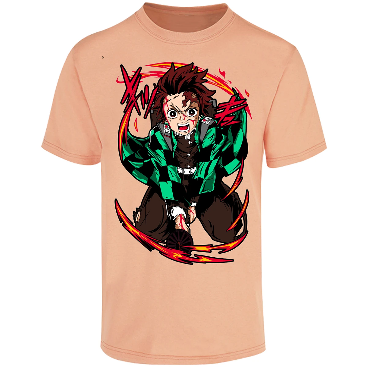 Playera Demon Slayer Tanjiro Anime para Adulto 19