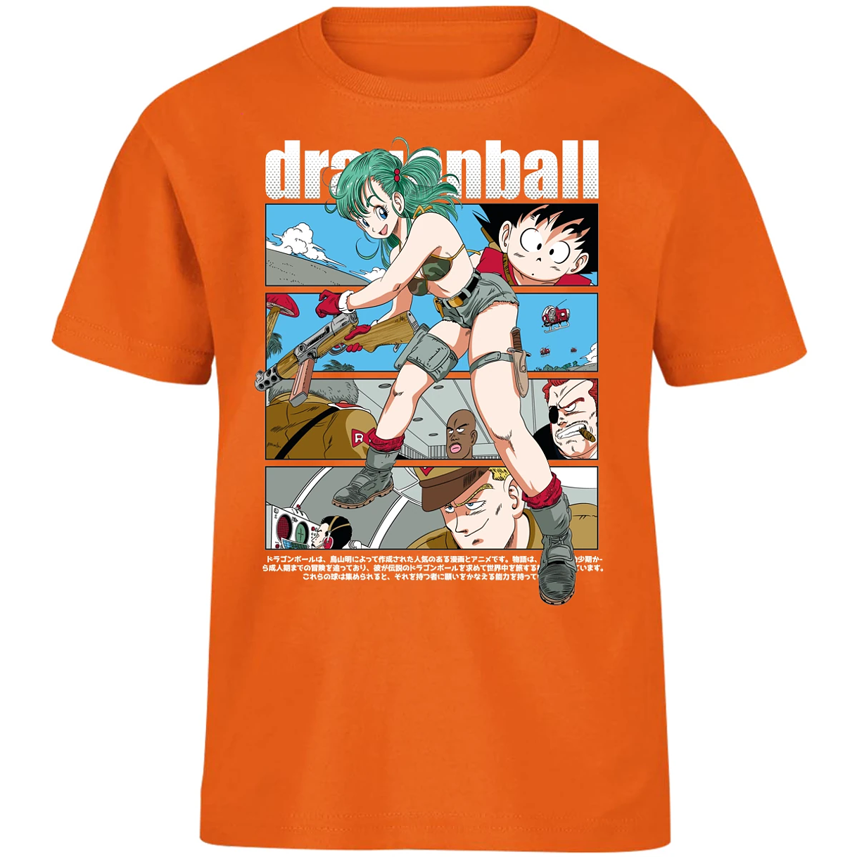 Playera Dragon Ball Bulma Dragon Ball para Niño 7