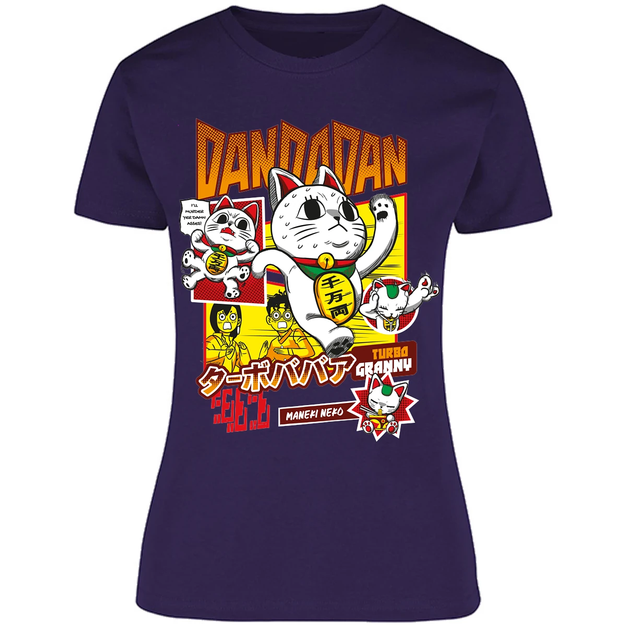 Blusa Dandadan Turbo Granny Blusa para Mujer 6