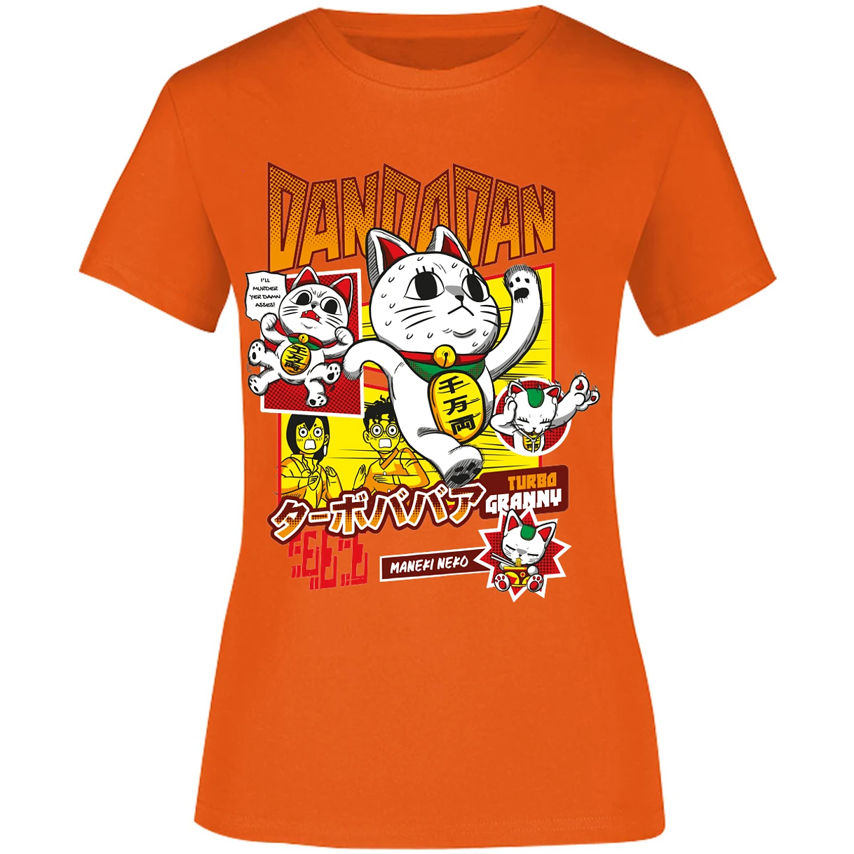 Blusa Dandadan Turbo Granny Blusa para Mujer 14