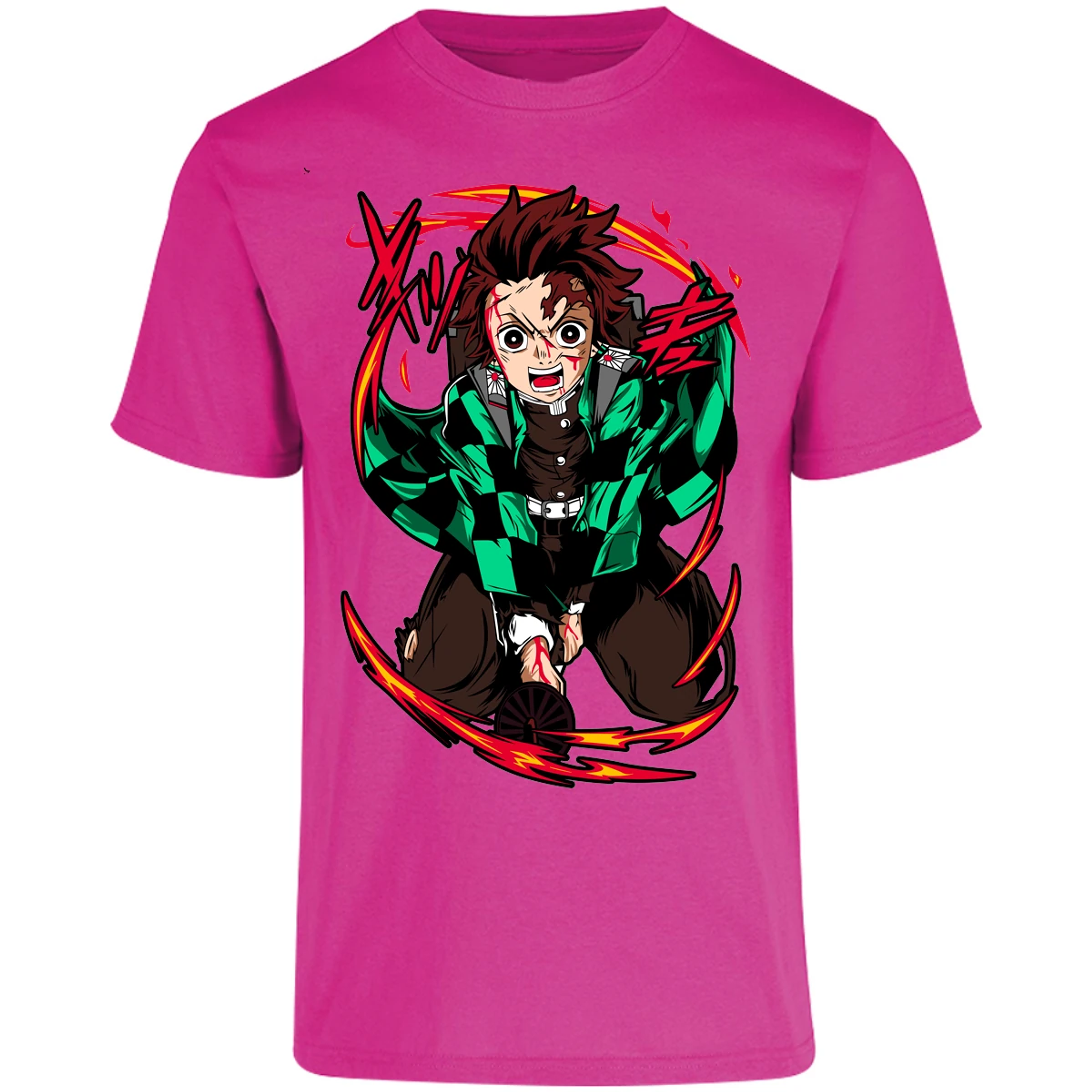 Playera Demon Slayer Tanjiro Anime para Adulto 6