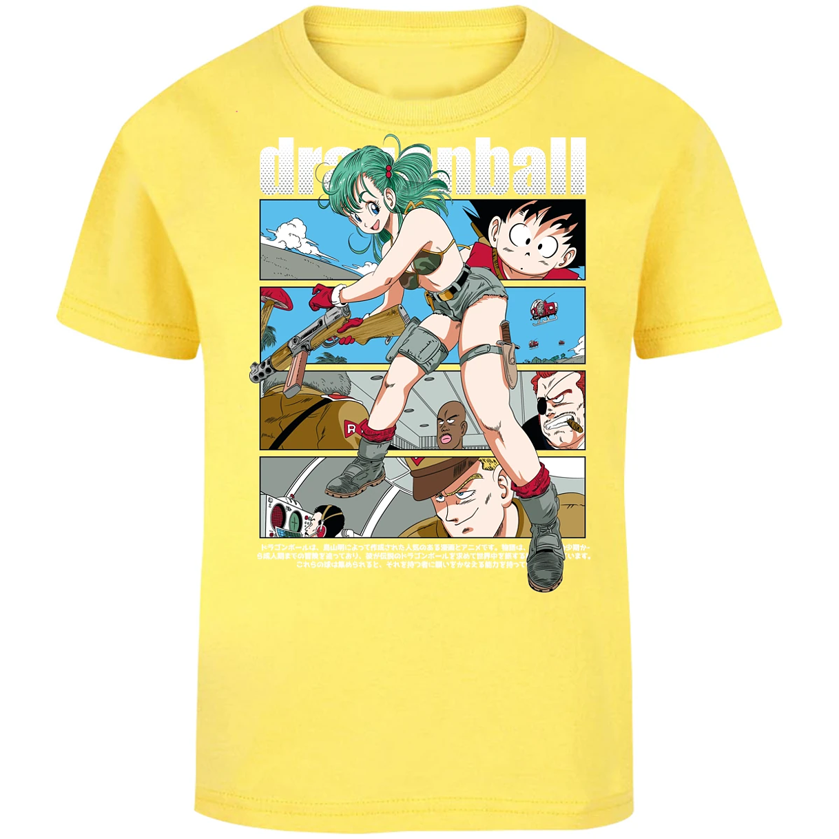 Playera Dragon Ball Bulma Dragon Ball para Niño 4