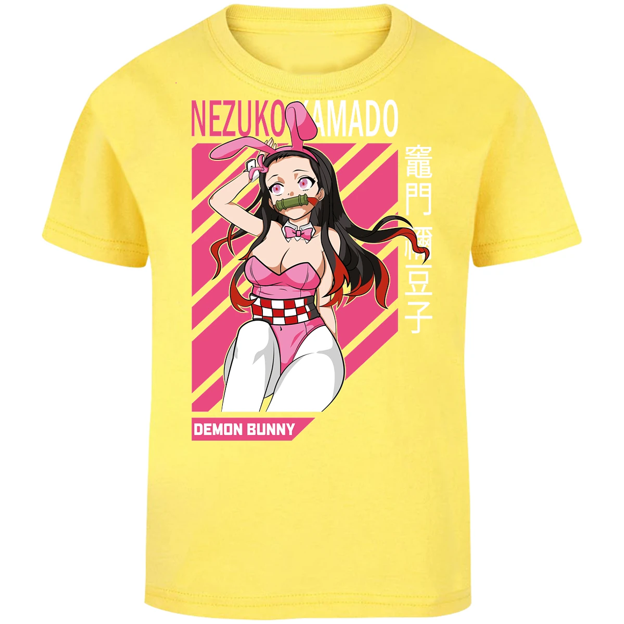 Playera Demon Slayer Nezuko Waifu Anime para Niño 12
