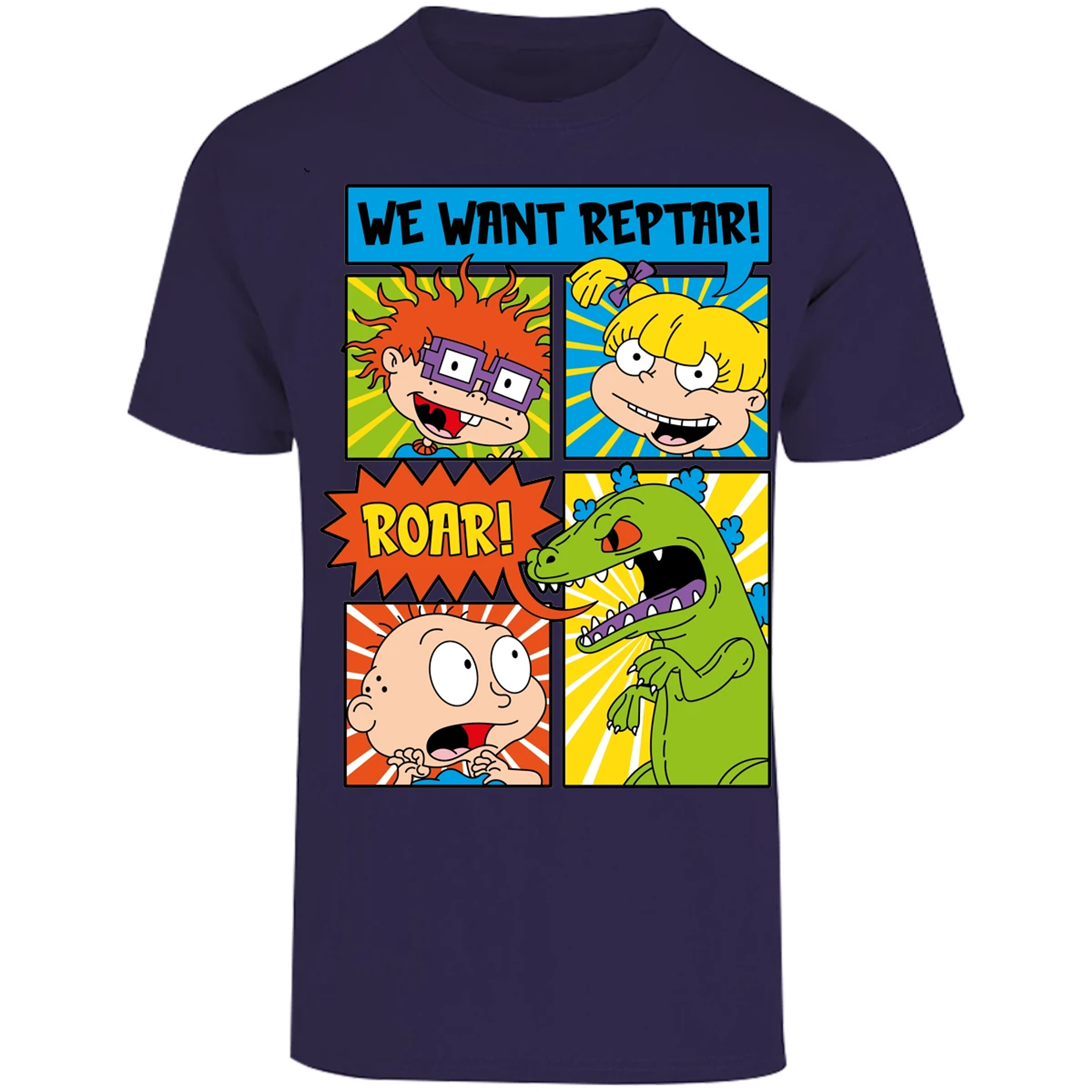 Playera Es De Series Y Peliculas We Want Reptar Rugrats para Adulto 3