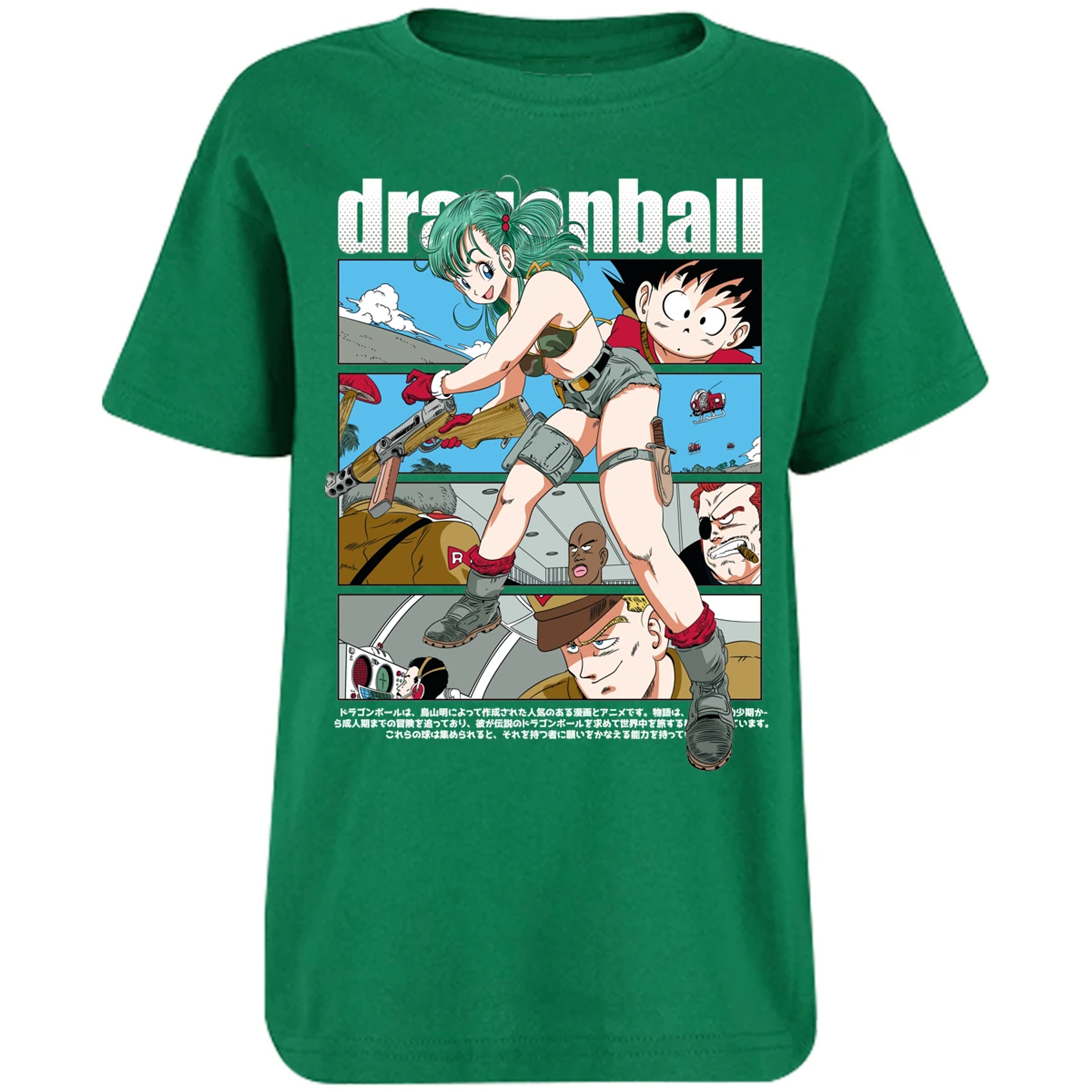 Playera Dragon Ball Bulma Dragon Ball para Niño 13