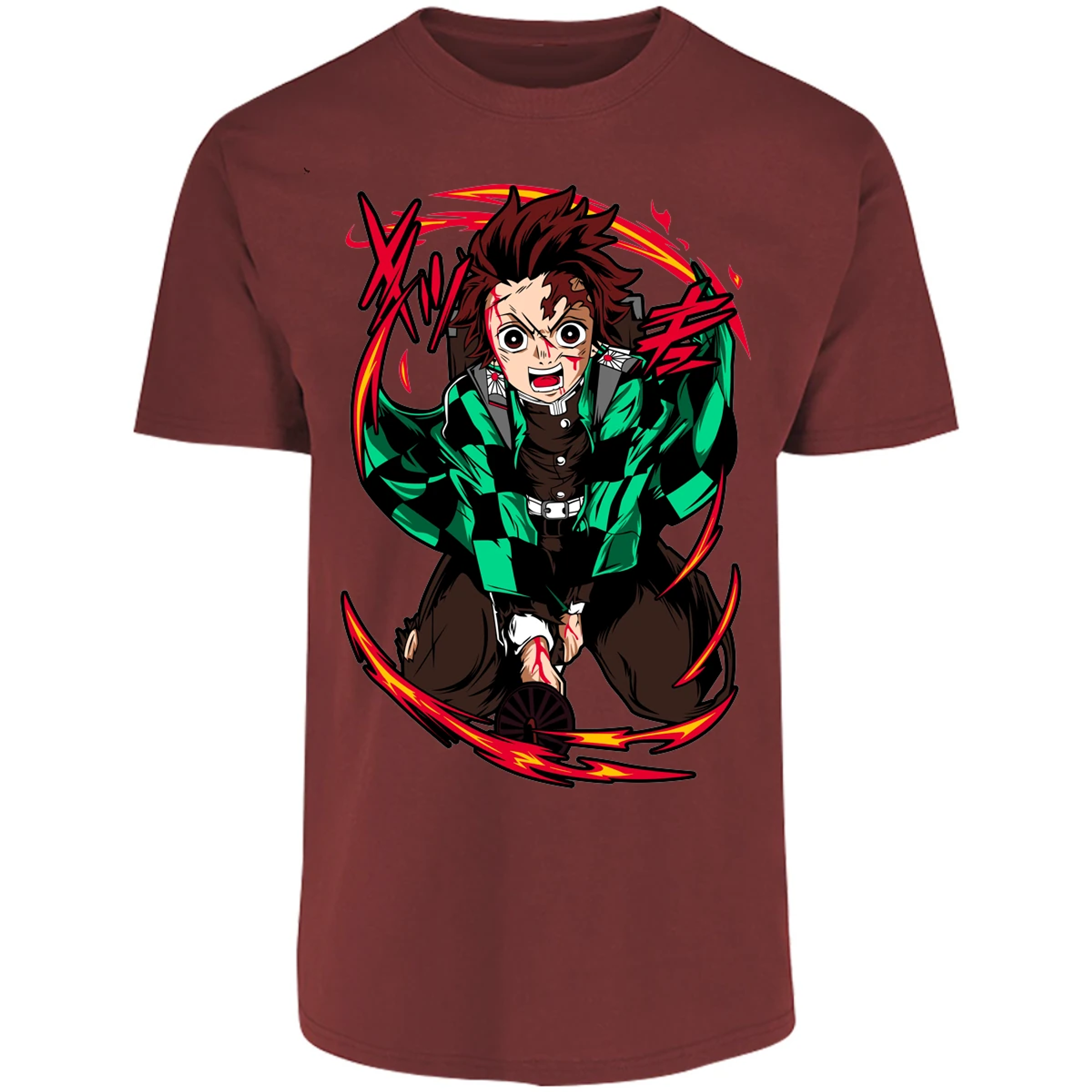 Playera Demon Slayer Tanjiro Anime para Adulto 13
