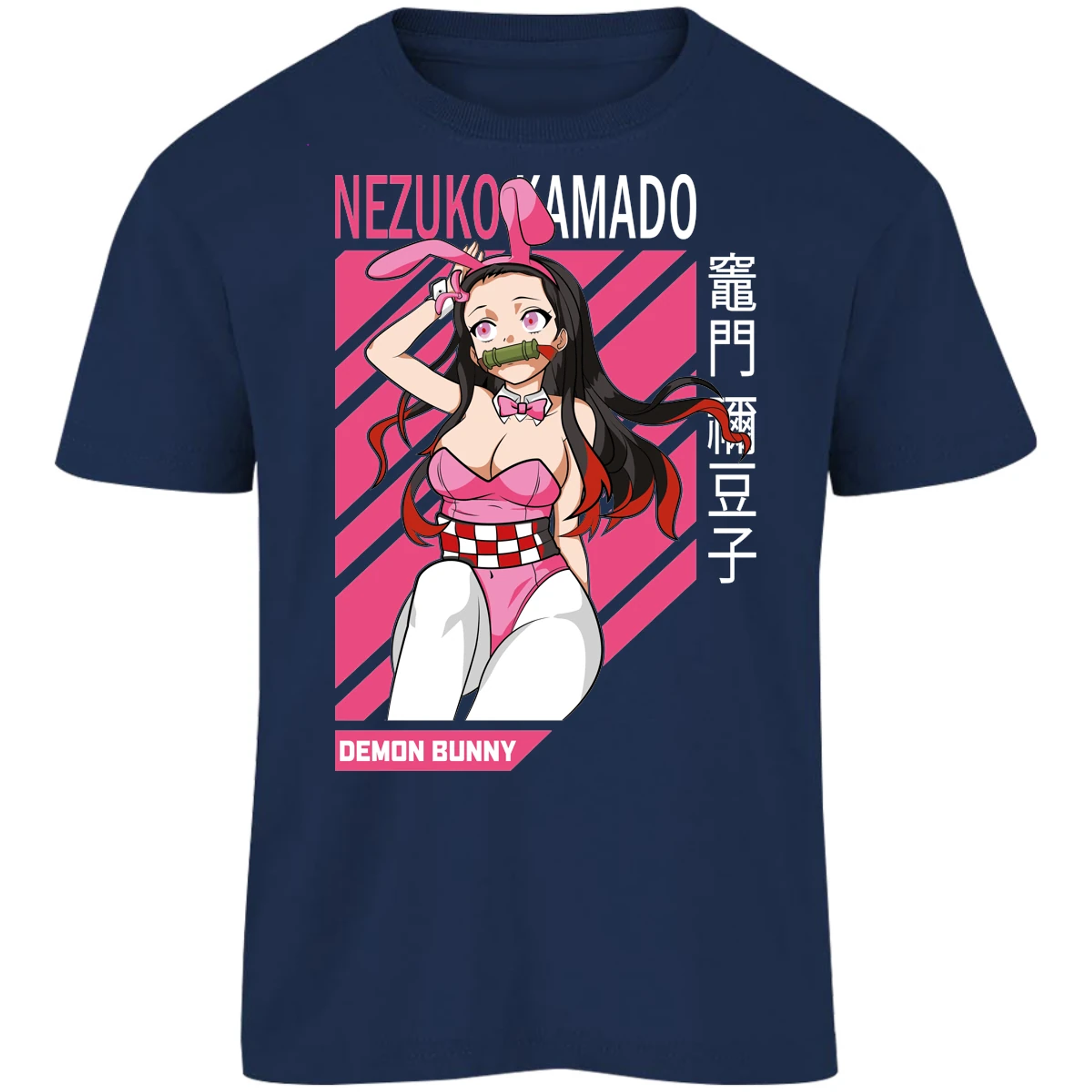 Playera Demon Slayer Nezuko Waifu Anime para Niño 14