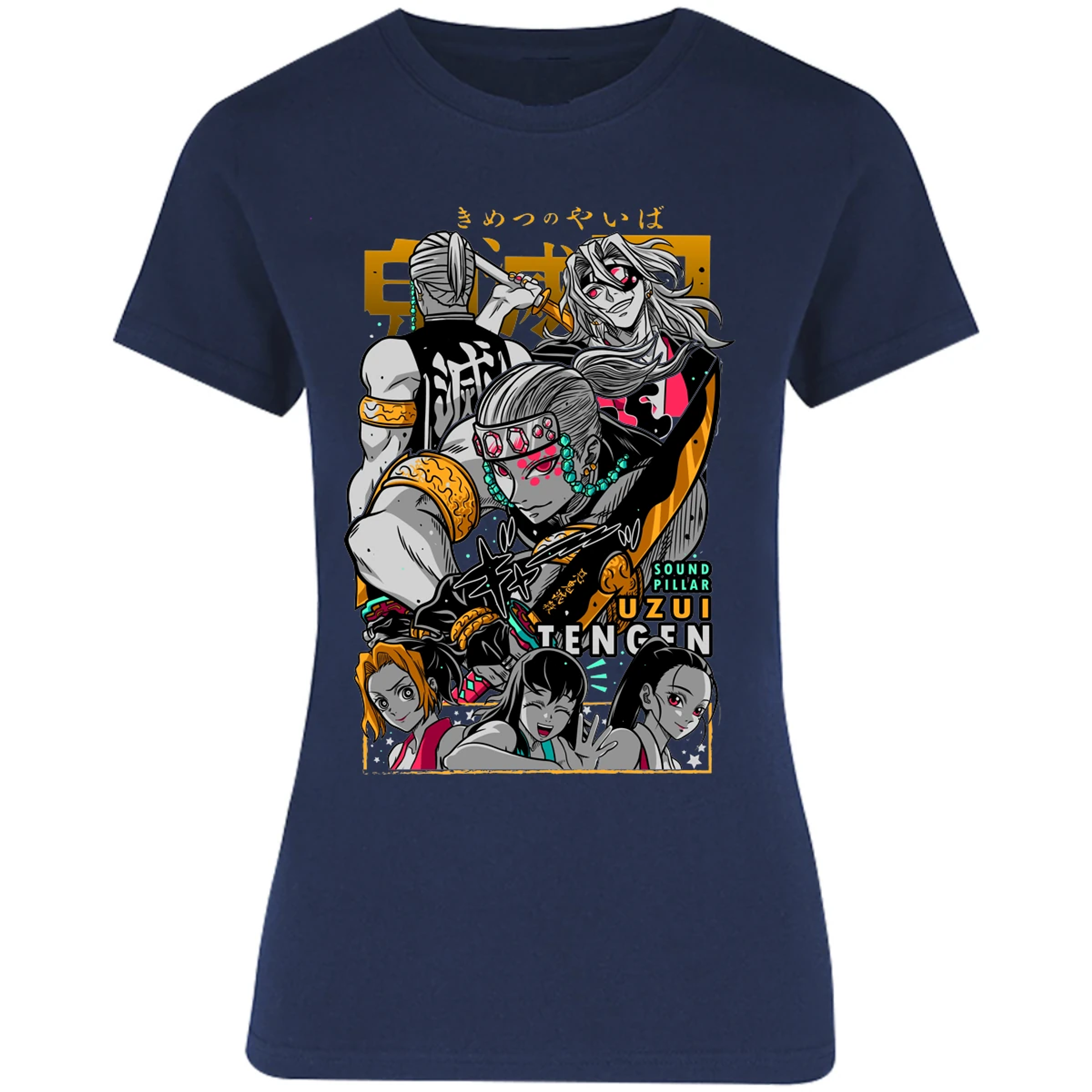 Blusa Demon Slayer Tengen Uzui Blusa para Mujer 1