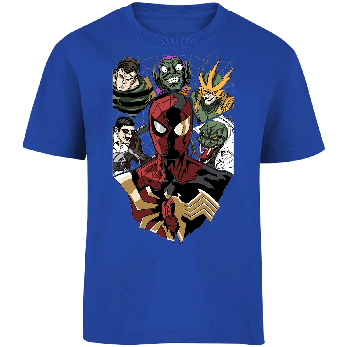 Playera Es De Series Y Peliculas Spiderman Vs Villanos para Niño 17