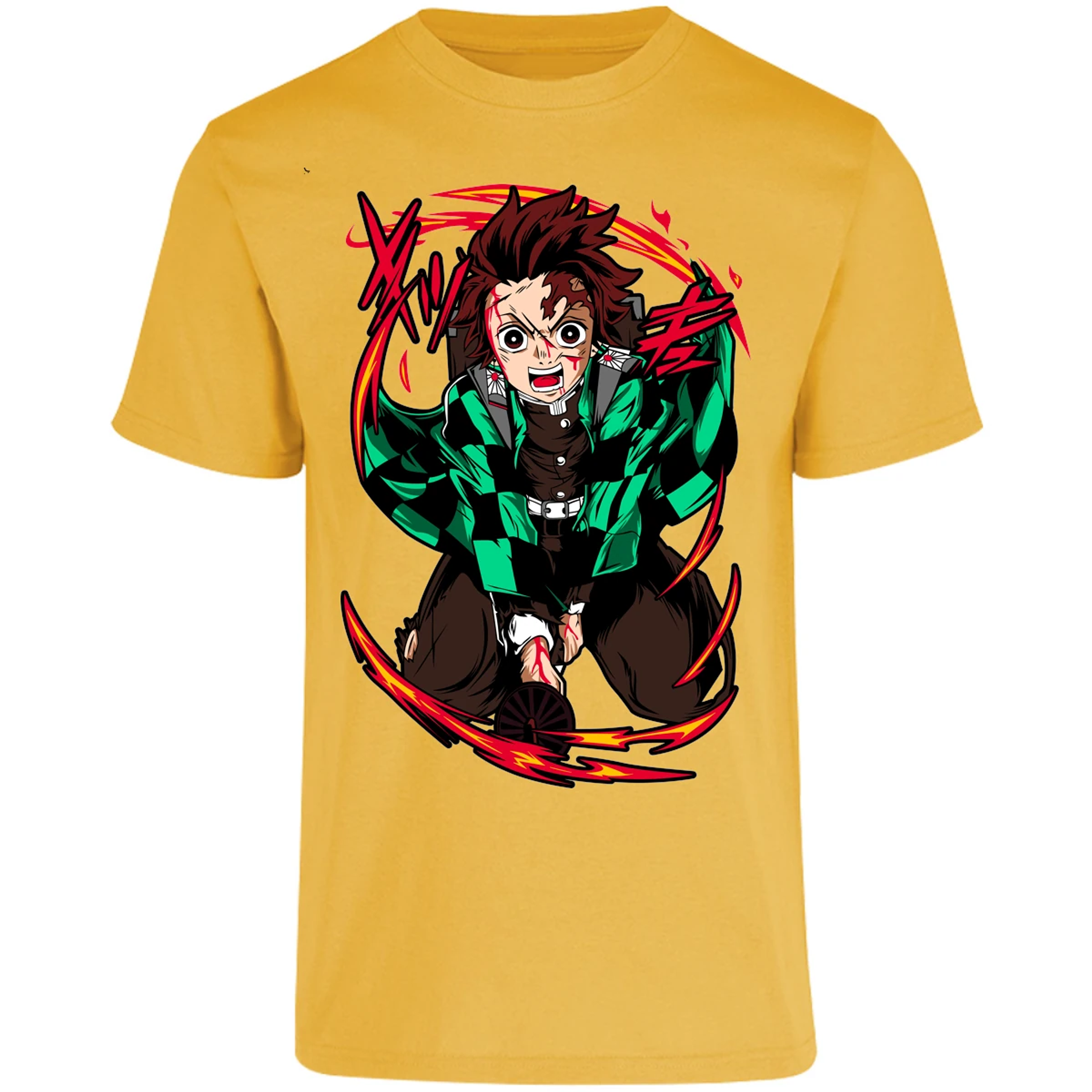 Playera Demon Slayer Tanjiro Anime para Adulto 22