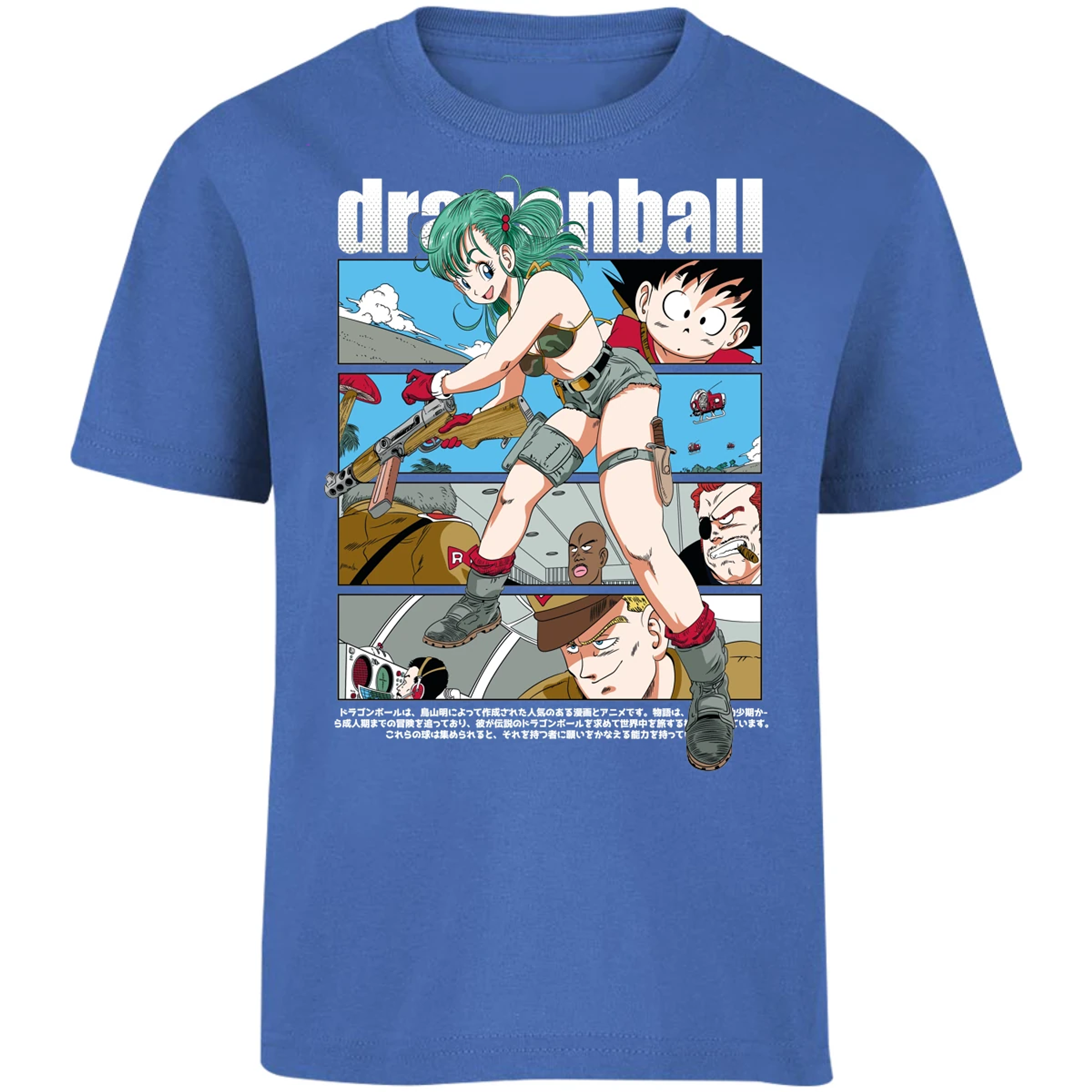 Playera Dragon Ball Bulma Dragon Ball para Niño 10