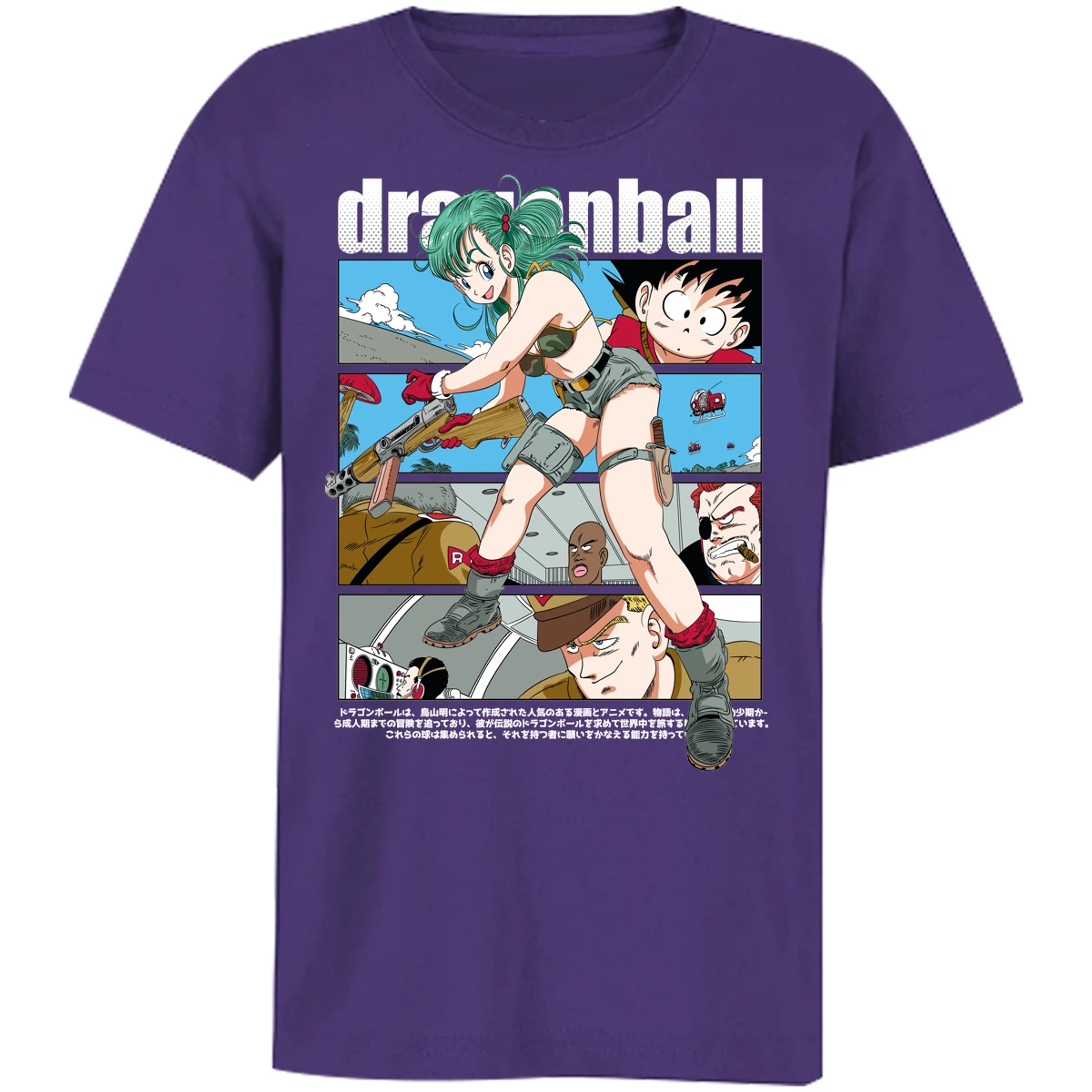 Playera Dragon Ball Bulma Dragon Ball para Niño 14