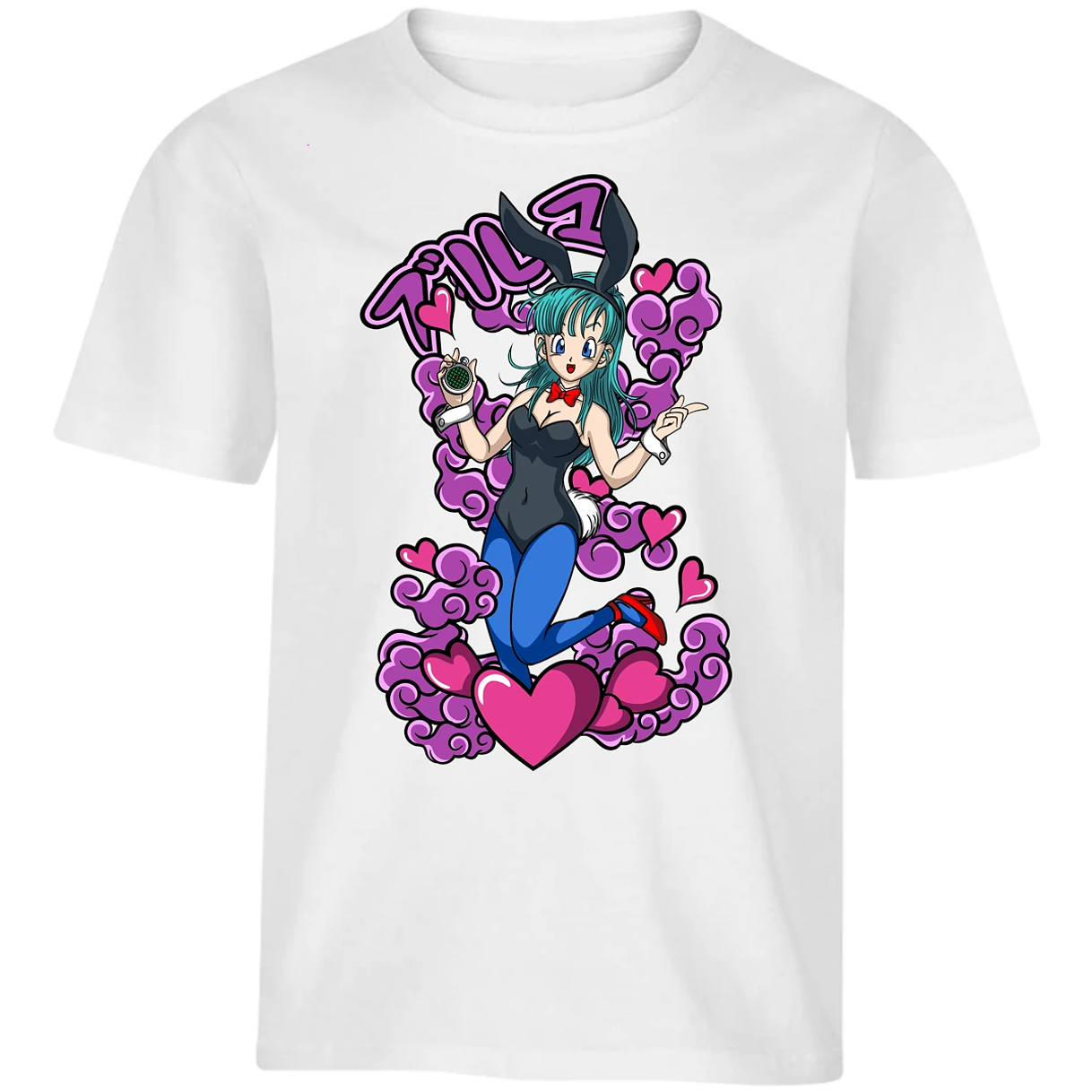 Playera Dragon Ball Bunny Bulma para Niño 11