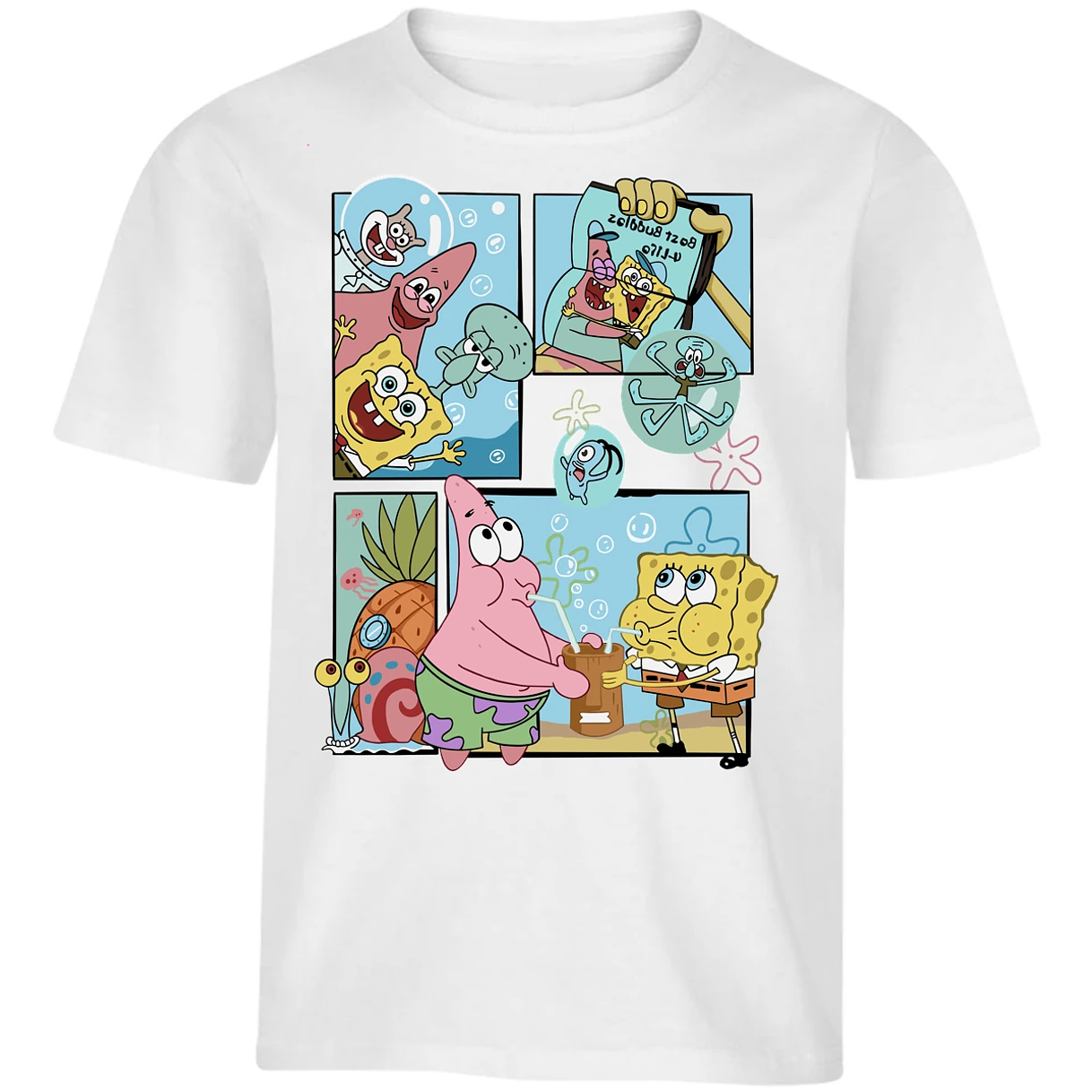 Playera Es De Series Y Peliculas Sponge Bob para Niño 4
