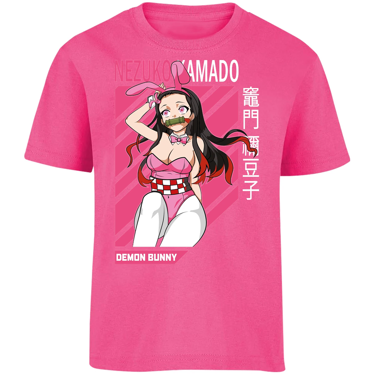Playera Demon Slayer Nezuko Waifu Anime para Niño 17
