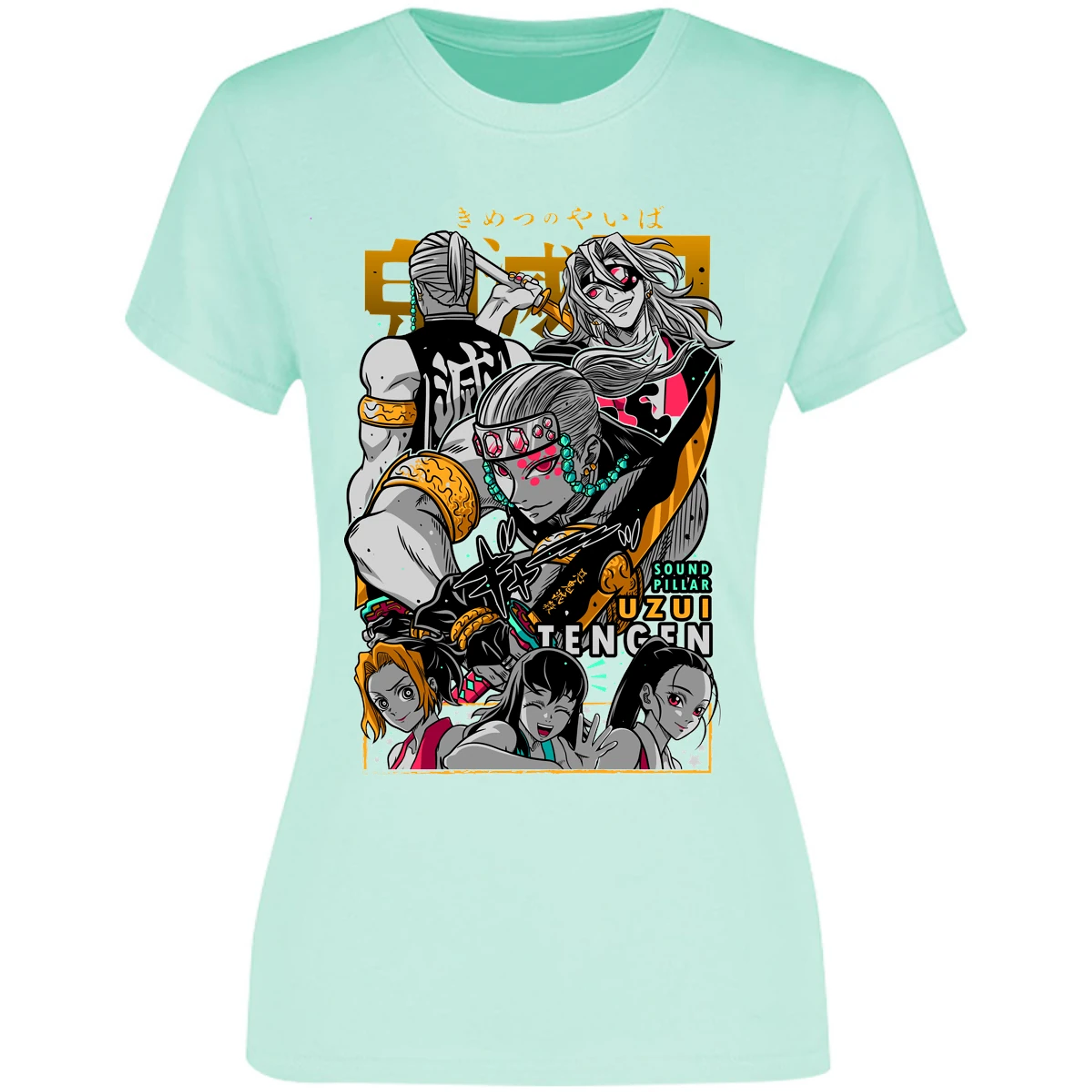 Blusa Demon Slayer Tengen Uzui Blusa para Mujer 13