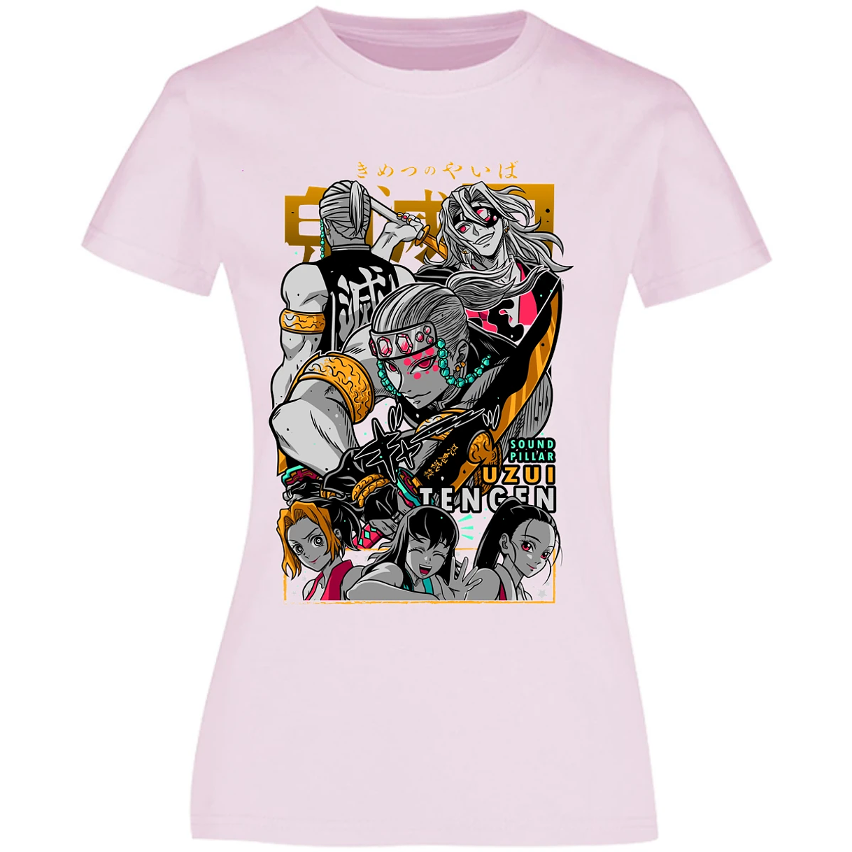 Blusa Demon Slayer Tengen Uzui Blusa para Mujer 14