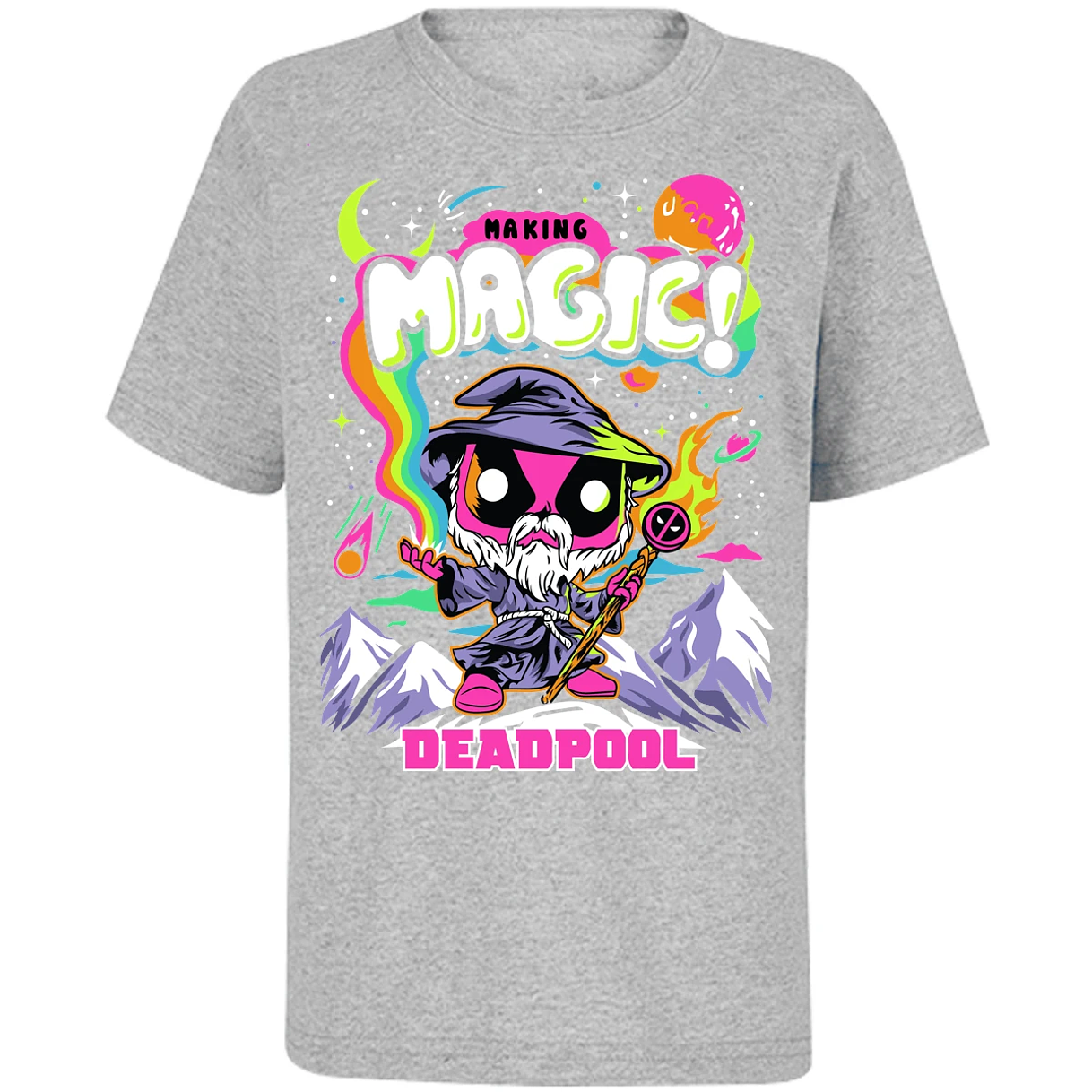 Playera Es De Series Y Peliculas Deadpool Funko Magic para Niño 17