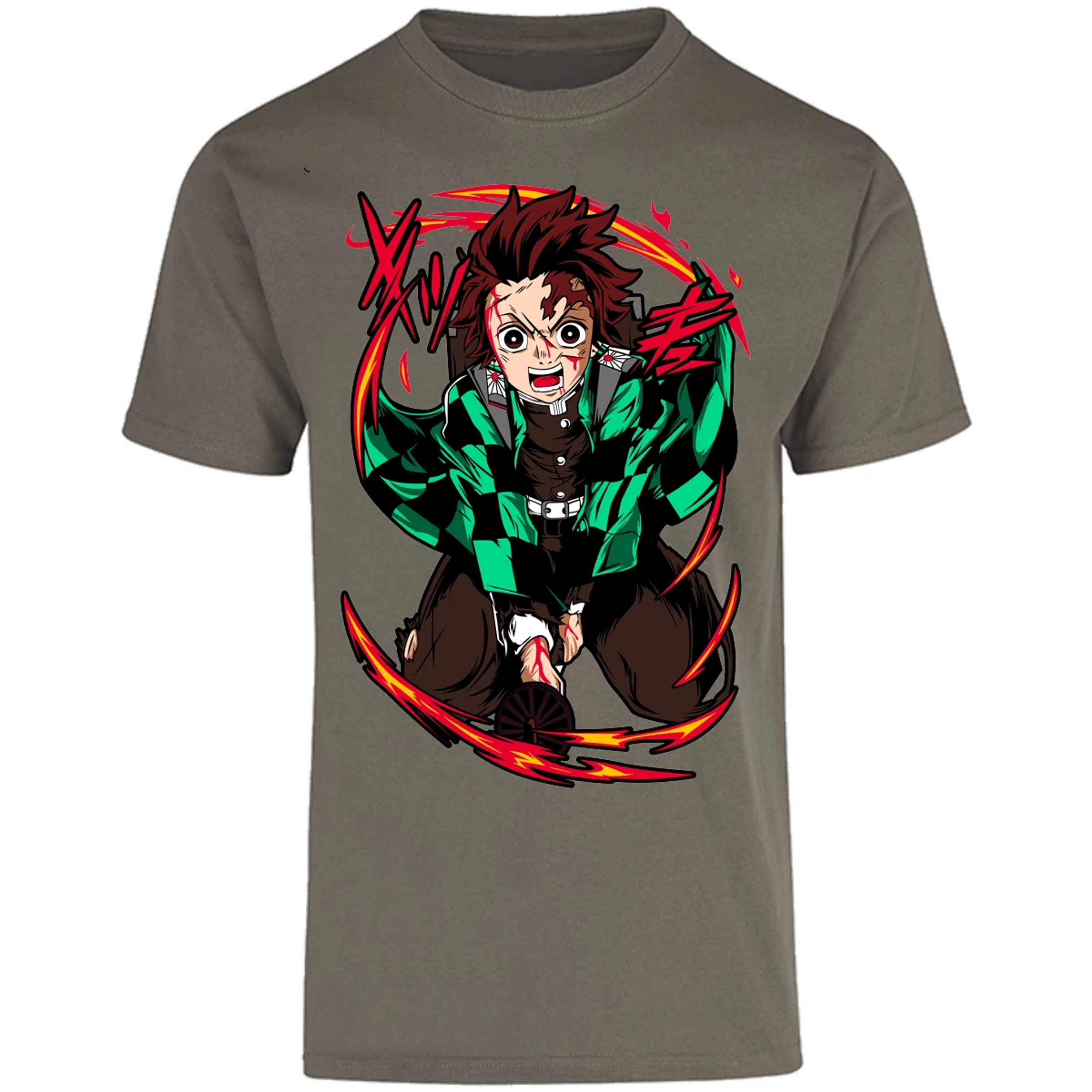 Playera Demon Slayer Tanjiro Anime para Adulto 7