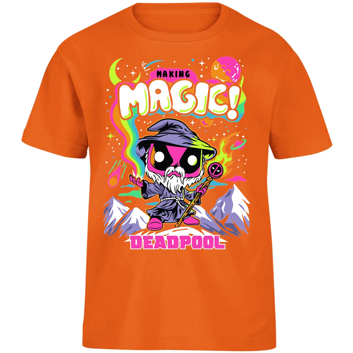 Playera Es De Series Y Peliculas Deadpool Funko Magic para Niño 13