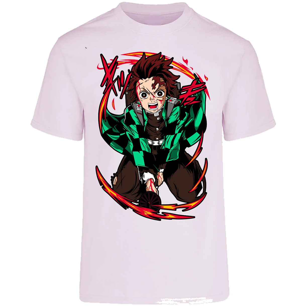 Playera Demon Slayer Tanjiro Anime para Adulto 24