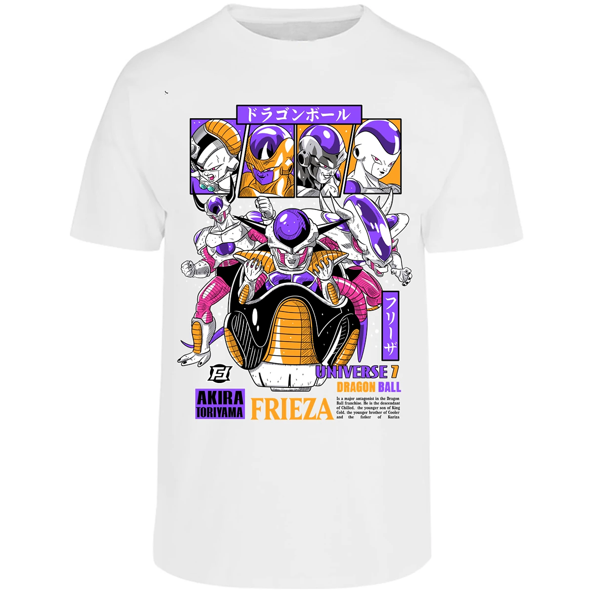 Playera Dragon Ball Freezer para Adulto 19