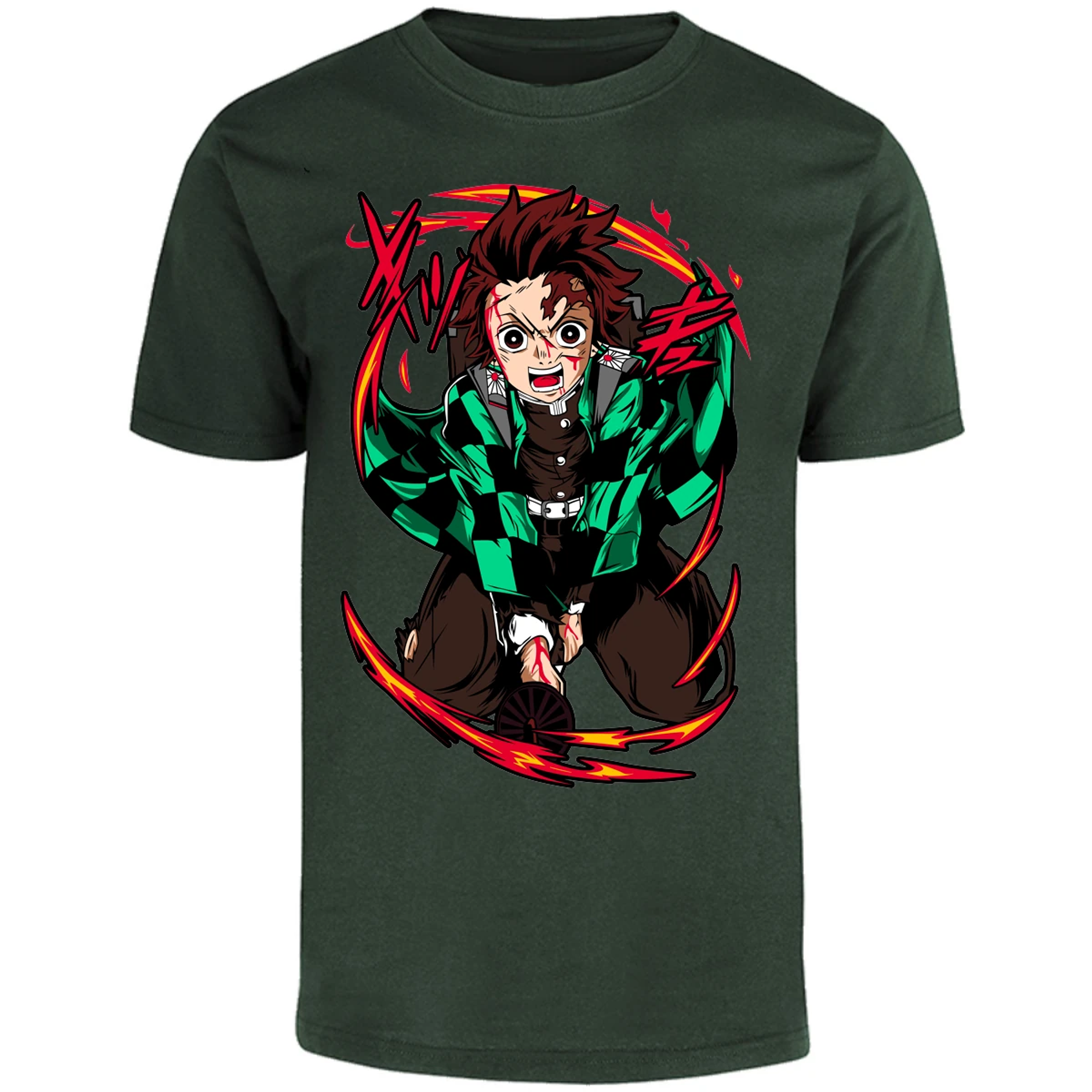 Playera Demon Slayer Tanjiro Anime para Adulto 5