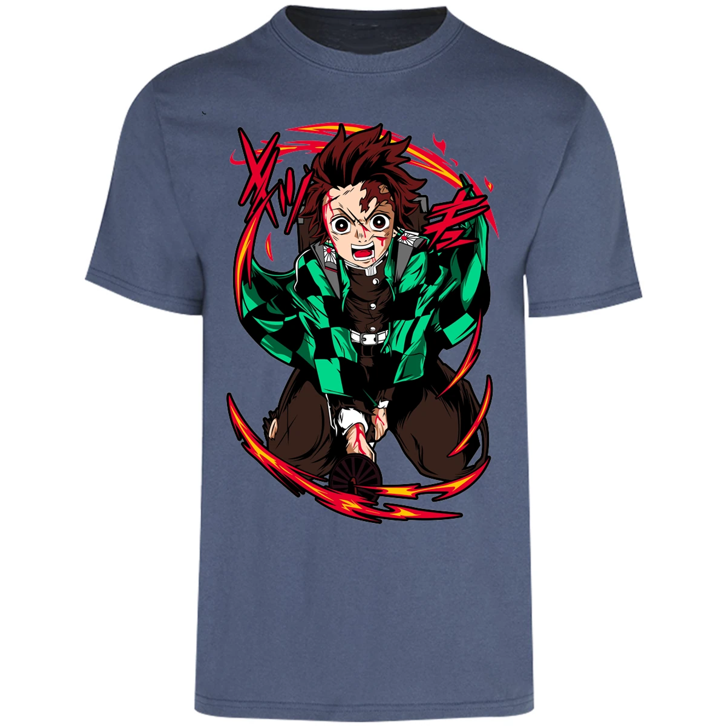 Playera Demon Slayer Tanjiro Anime para Adulto 20