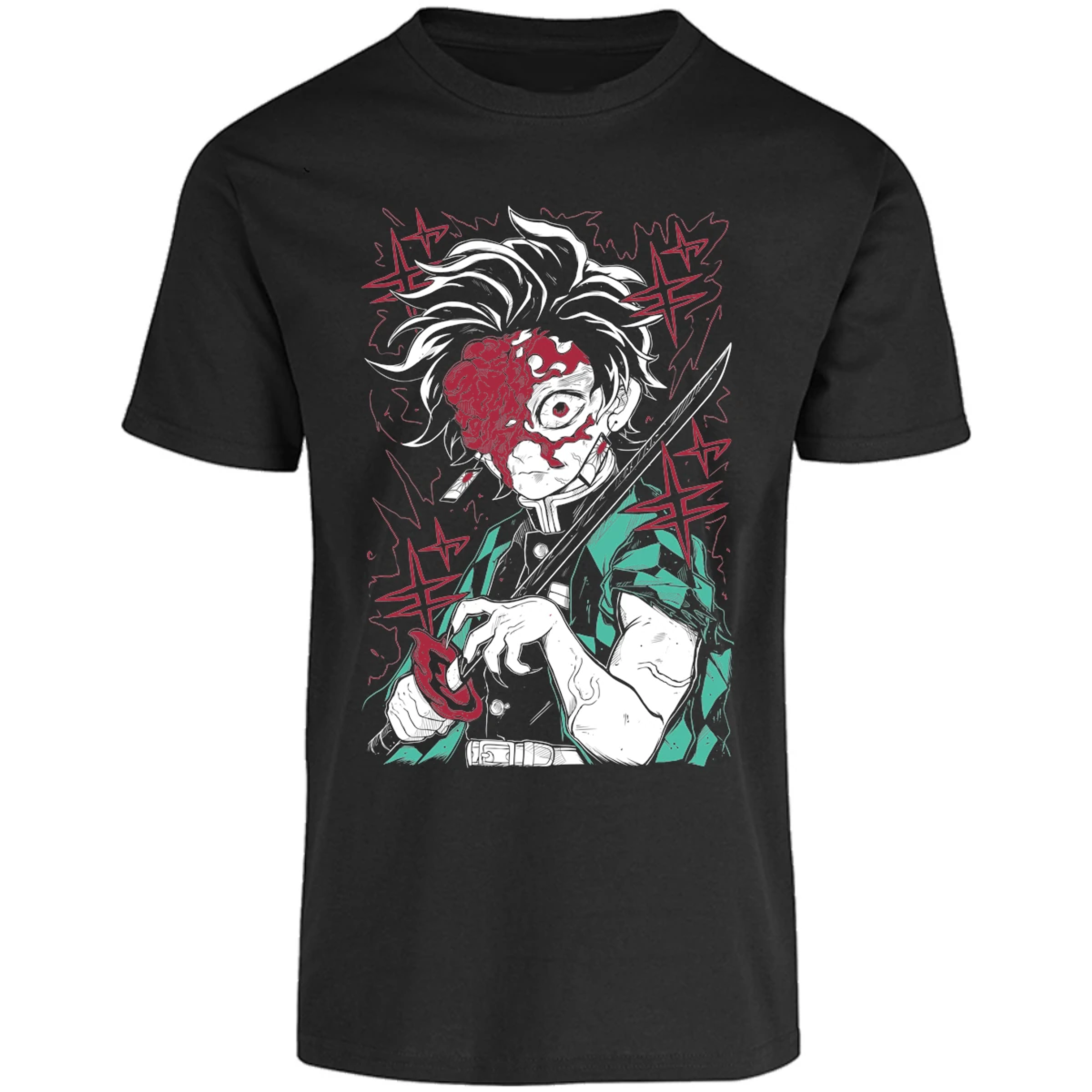 Playera Demon Slayer Tanjiro Demon para Adulto 13
