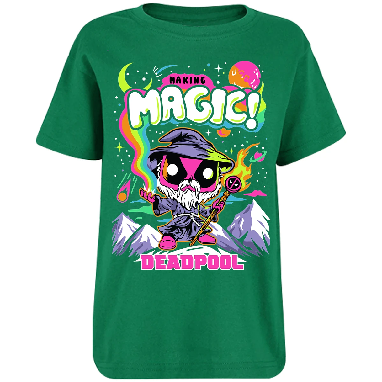 Playera Es De Series Y Peliculas Deadpool Funko Magic para Niño 11