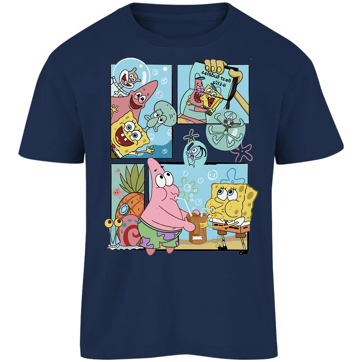 Playera Es De Series Y Peliculas Sponge Bob para Niño 7
